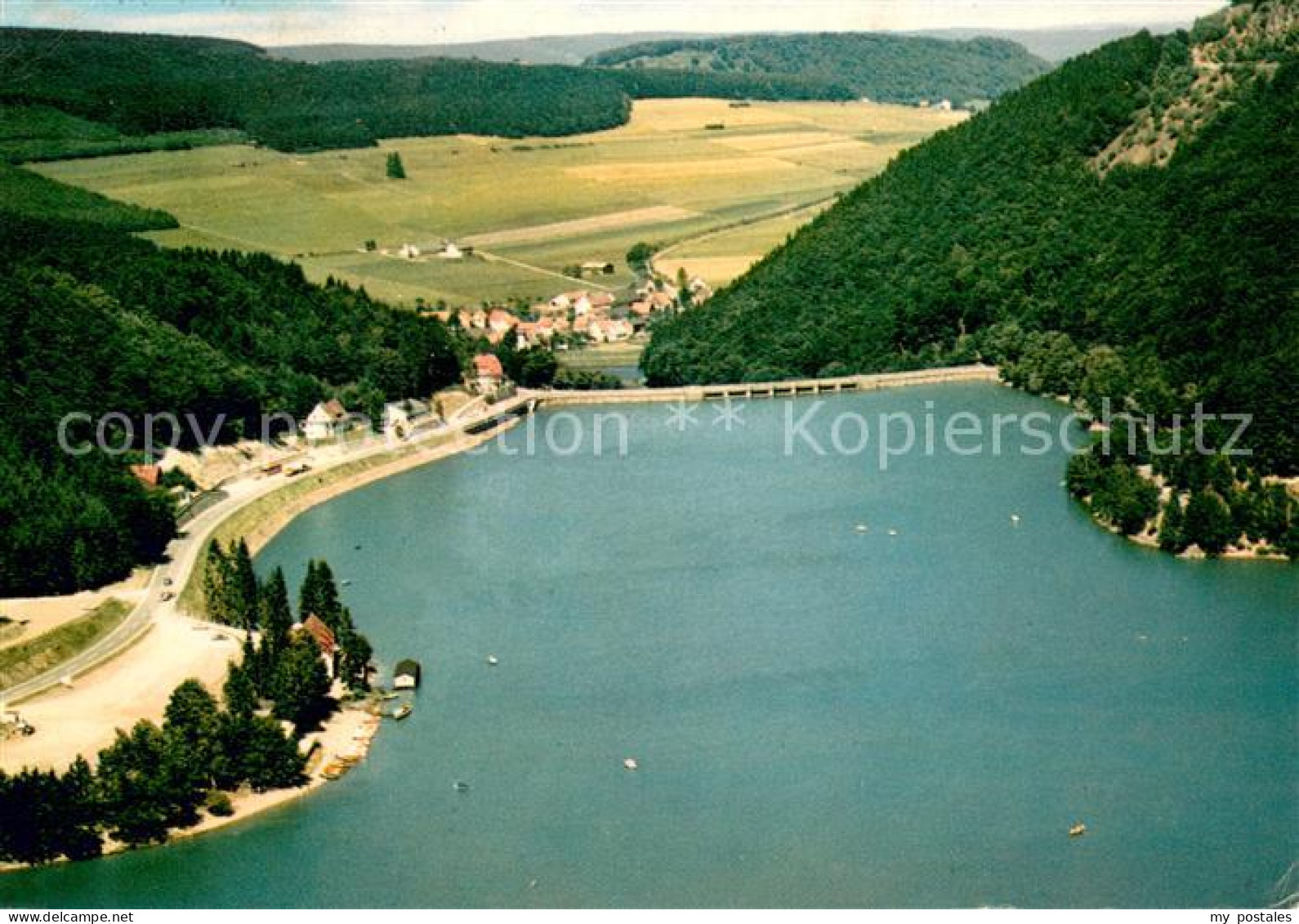 73754018 Diemelsee Naturpark Fliegeraufnahme Diemelsee - Andere & Zonder Classificatie