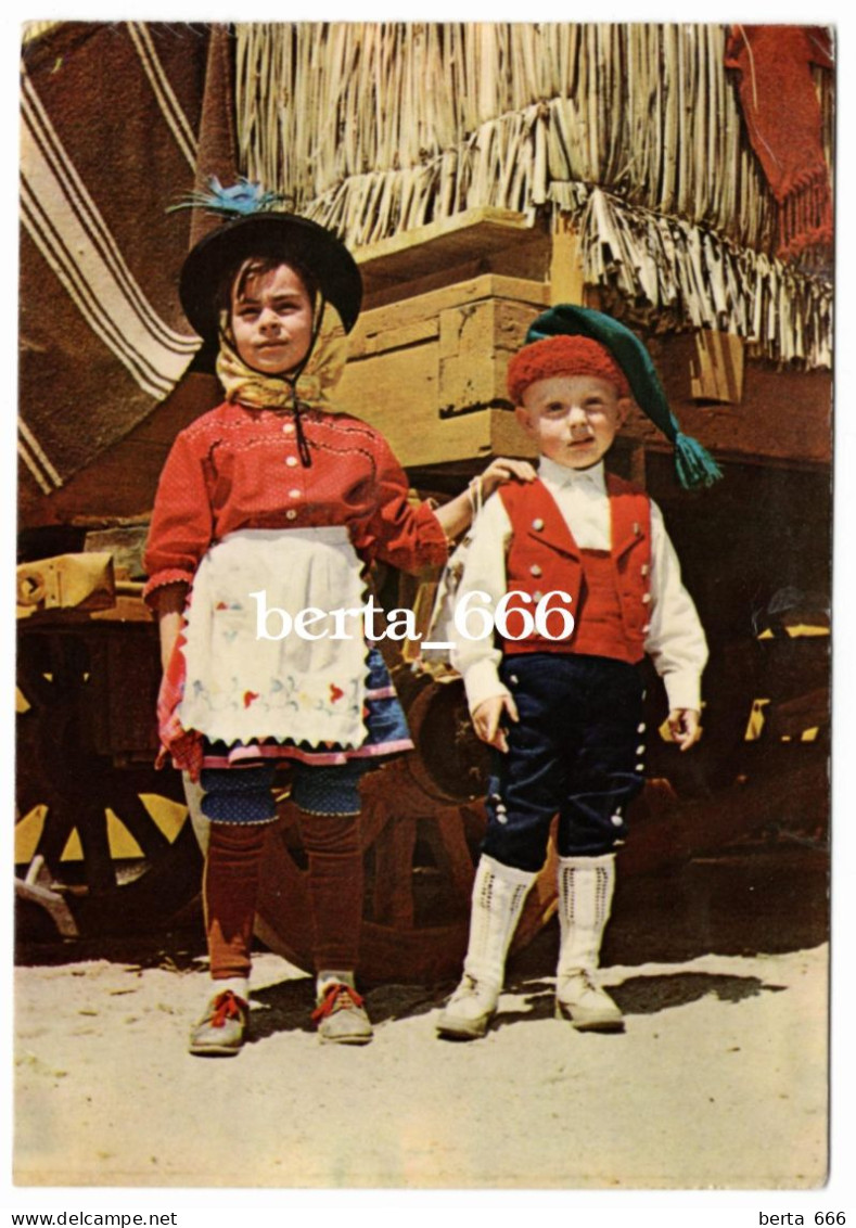 Portugal Costumes * Ribatejo * Santarém * Crianças Em Trajes Típicos - Trachten