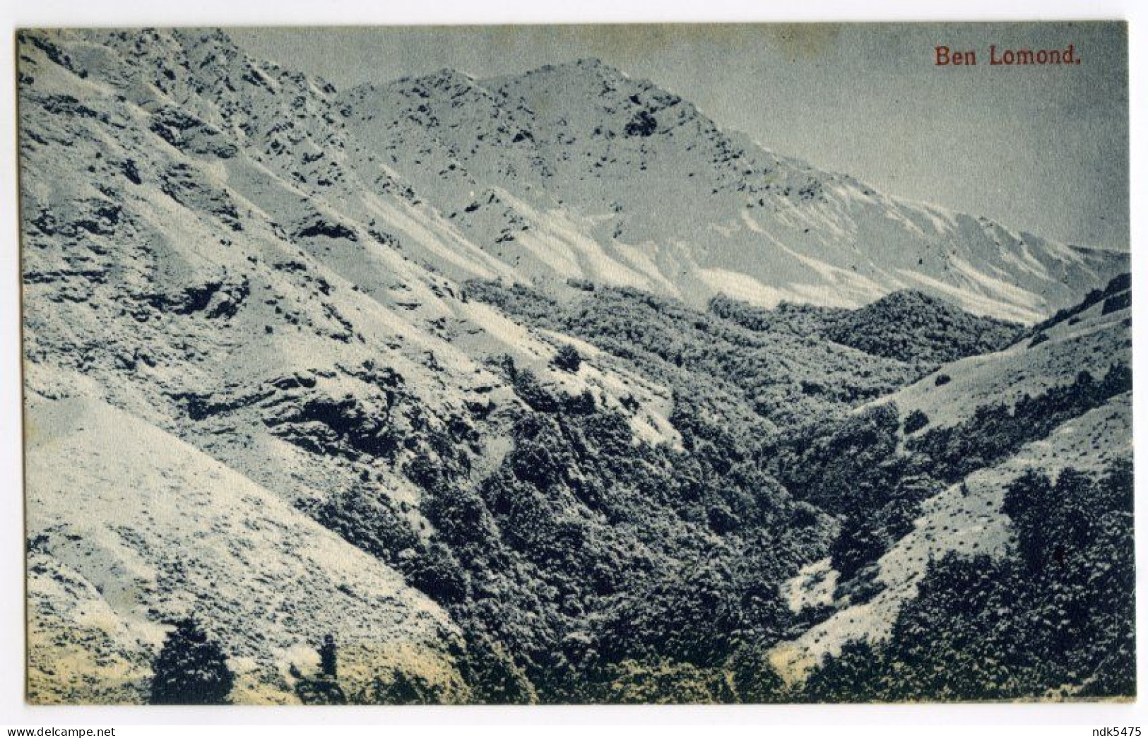 NEW ZEALAND : QUEENSTOWN - BEN LOMOND (HOTOP'S SERIES OF LAKE VIEWS) - Nouvelle-Zélande