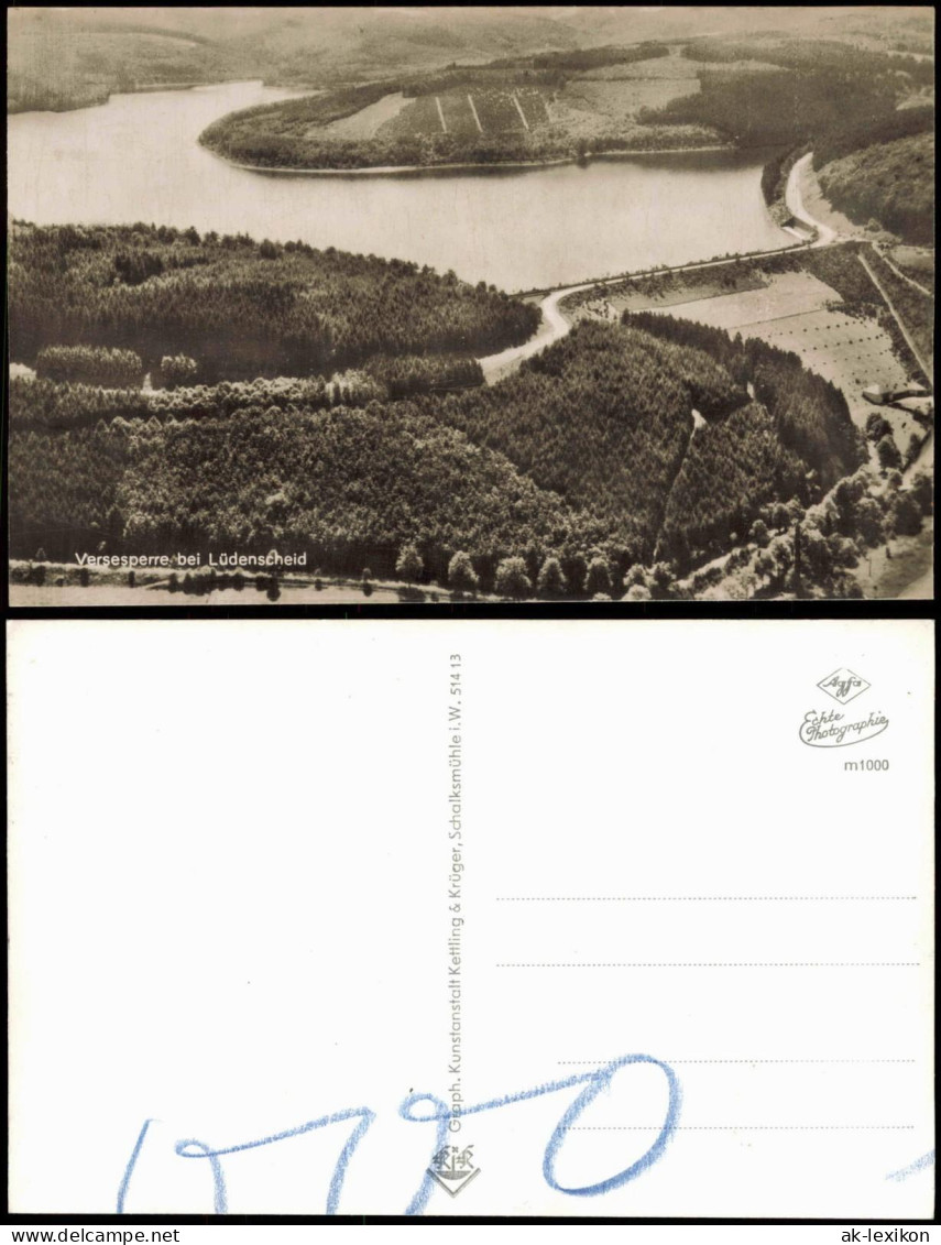 Ansichtskarte Lüdenscheid Versesperre 1960 - Luedenscheid