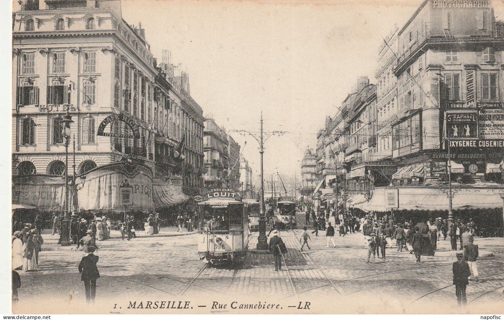 13-Marseille Rue Cannebière - Canebière, Centro