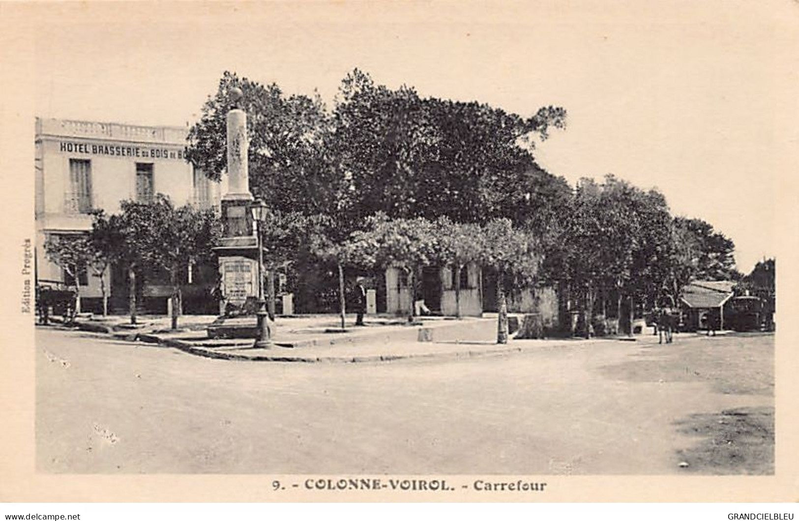 COLONNE VOIROL - CARREFOUR. ALGER. ALGERIE - Other & Unclassified
