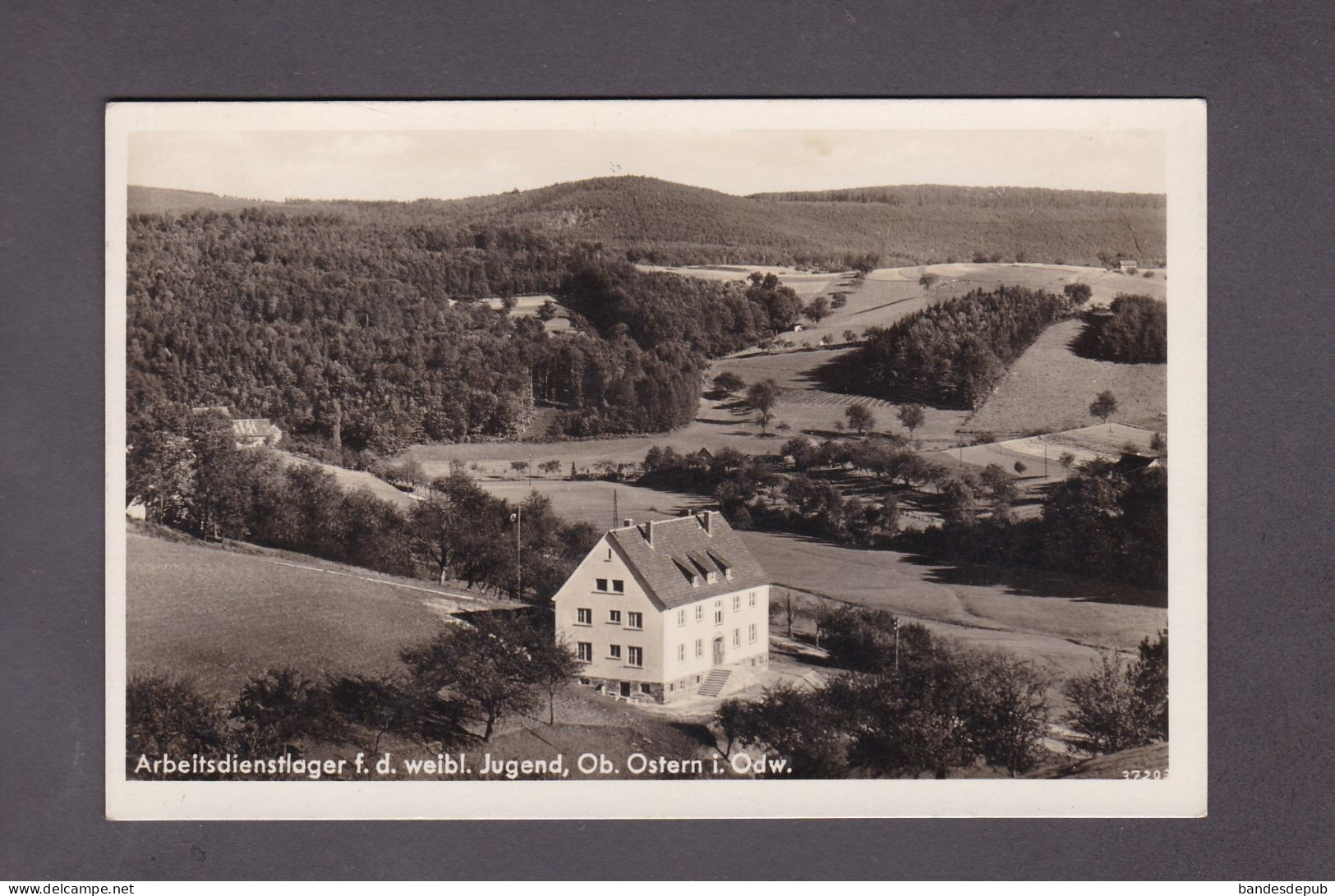 Guerre 39-45 Ober Ostern über Erbach Arbeitsdienstlager F.d.  Weibl. Jugend ( Camp Travail 59932) - Odenwald