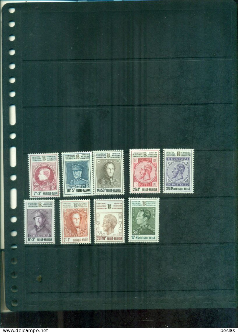 BELGIQUE BELGICA 72 9 VAL NEUFS A PARTIR DE 1,25  EUROS - Unused Stamps