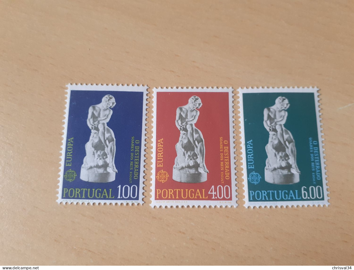 TIMBRES   PORTUGAL   EUROPA   1974   N  1211  A  1213   COTE  35,00  EUROS   NEUFS  LUXE** - 1974