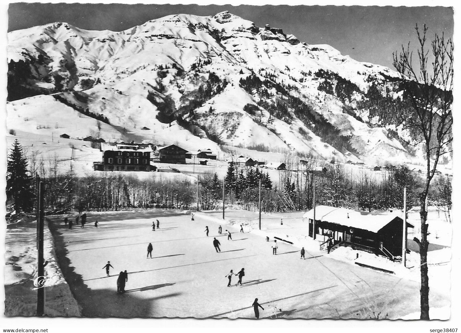 Les Contamines Montjoie - La Patinoire Et Le Mont Joly - N° 2008  # 2-23/11 - Les Contamines-Montjoie