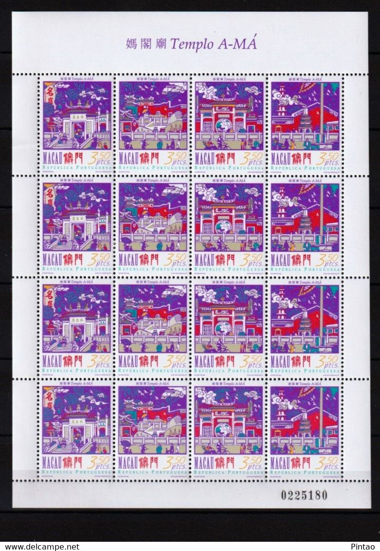 Macau 1997 FOLHA MINIATURA- MNH _  MAC246 - Blokken & Velletjes