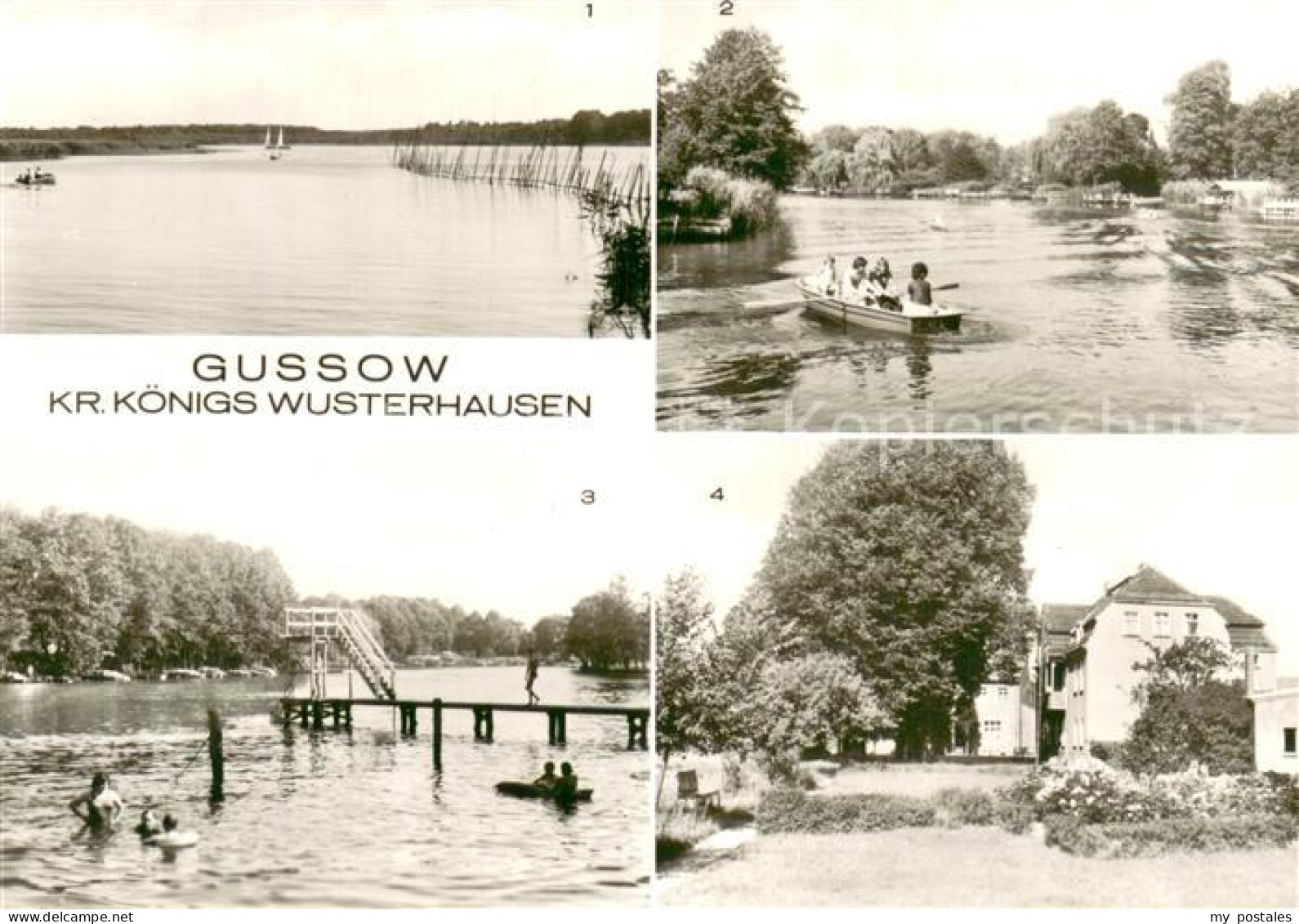 73753954 Gussow Dolgenbrodtsee An Der Dahme Freibad Dorfplatz Gussow - Other & Unclassified