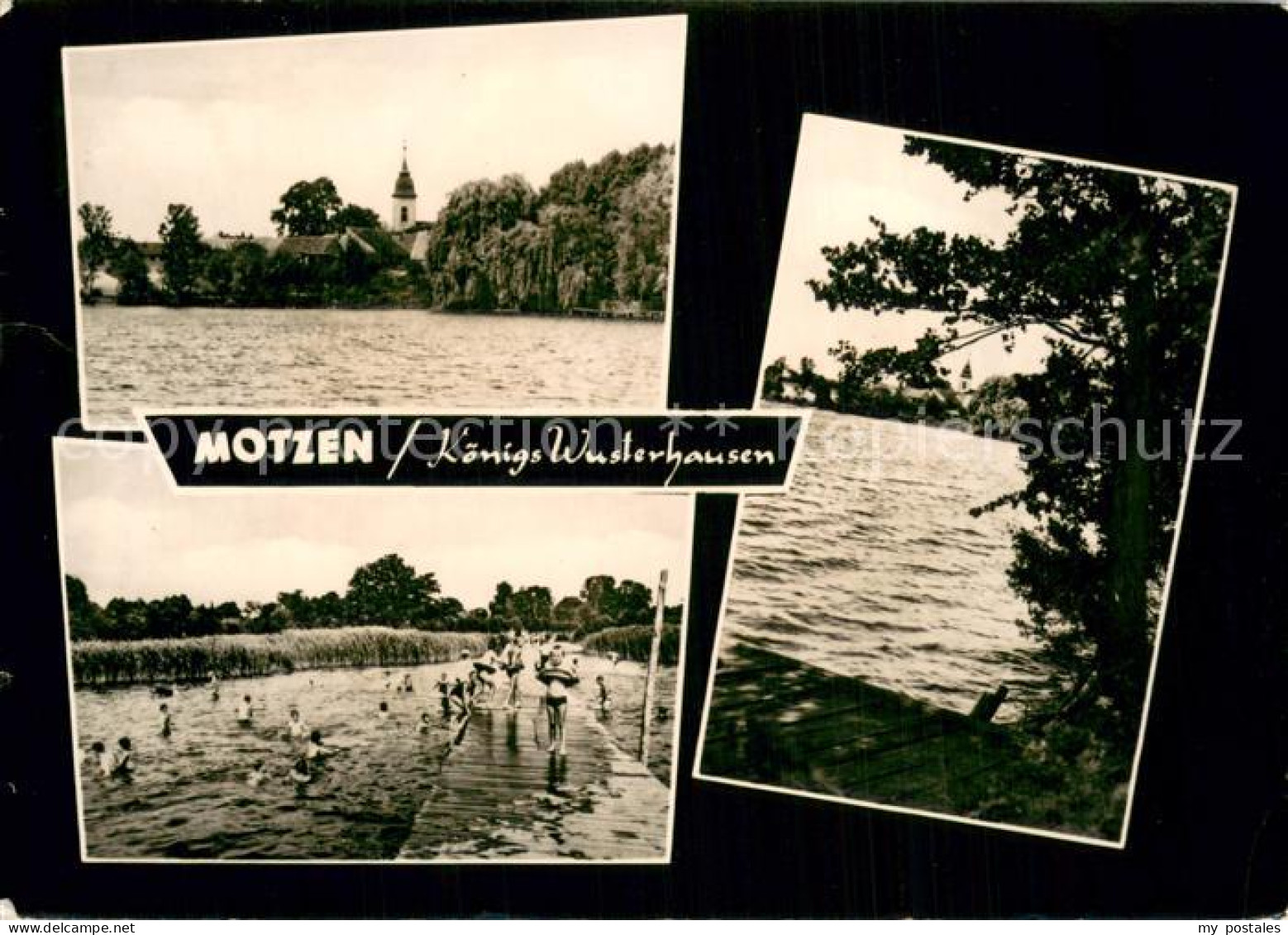 73753950 Motzen Mittenwalde Mark Teilansichten Schwimmbad Motzen Mittenwalde Mar - Other & Unclassified