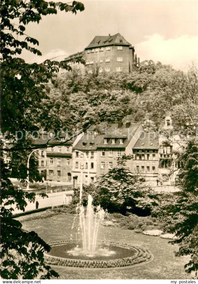 73753940 Greiz Thueringen Karl Liebknecht Platz Springbrunnen Greiz Thueringen - Greiz