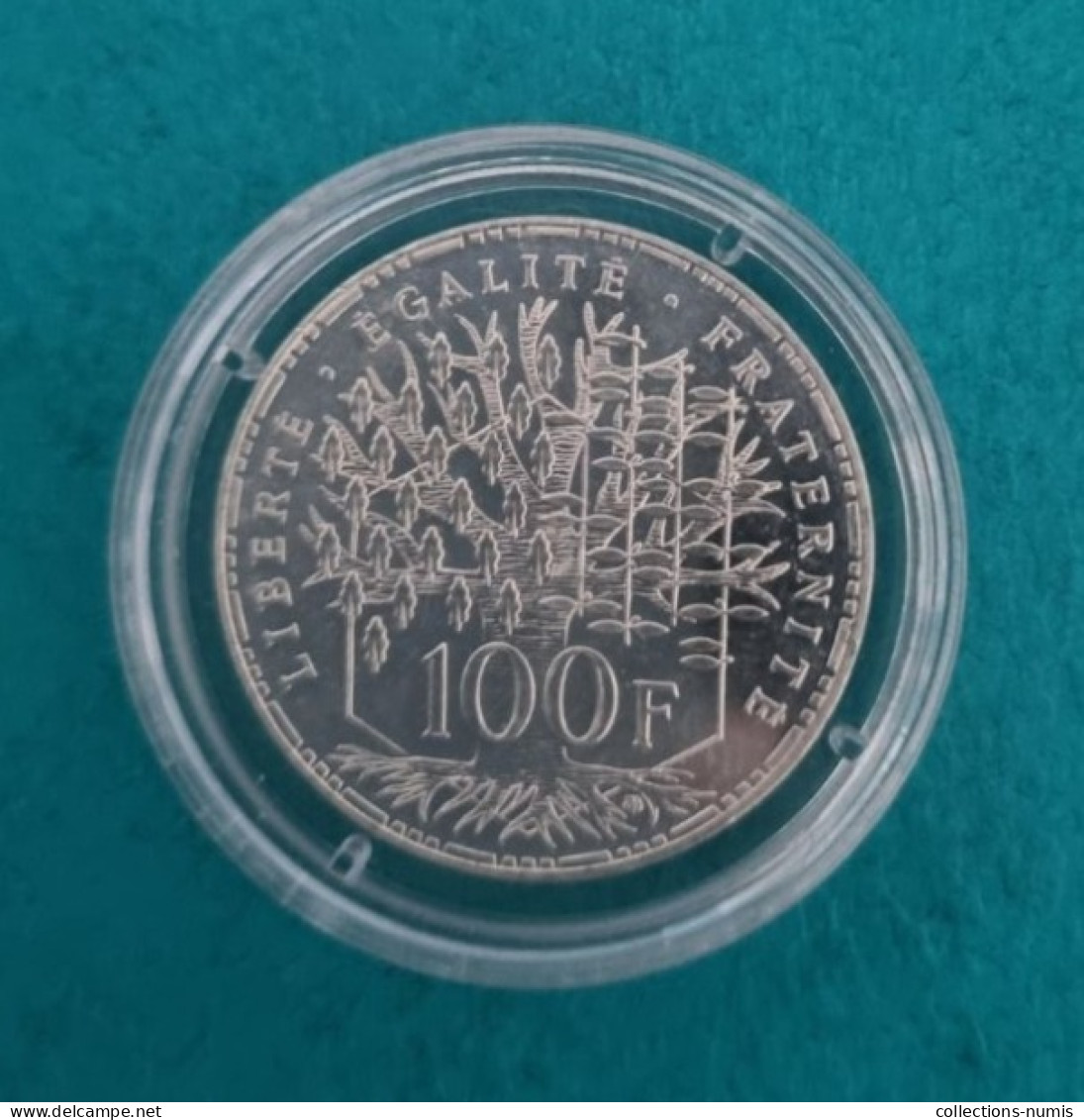 100 Francs Argent Panthéon - 100 Francs