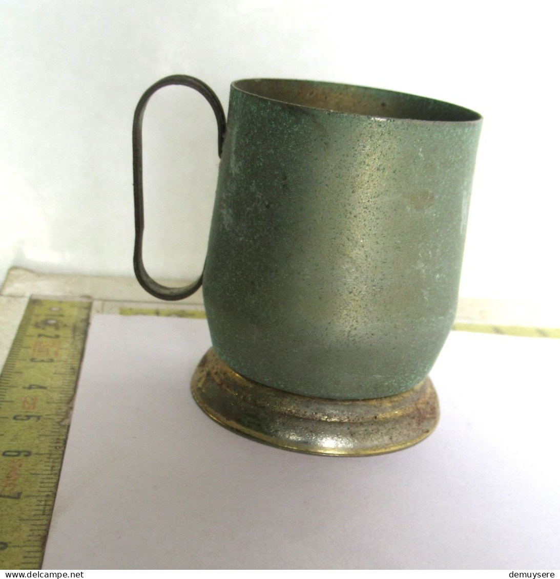 L.KANS 0505 - POT  EN MÉTAL - METALEN KAN - 5 CM - Milchdeckel - Kaffeerahmdeckel