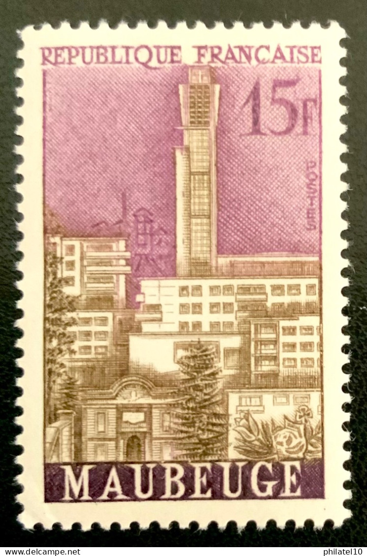 1958 FRANCE N 1153 MAUBEUGE - NEUF** - Unused Stamps