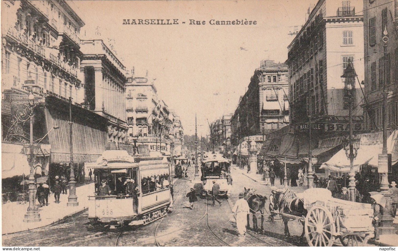 13-Marseille Rue Cannebière - Canebière, Stadscentrum