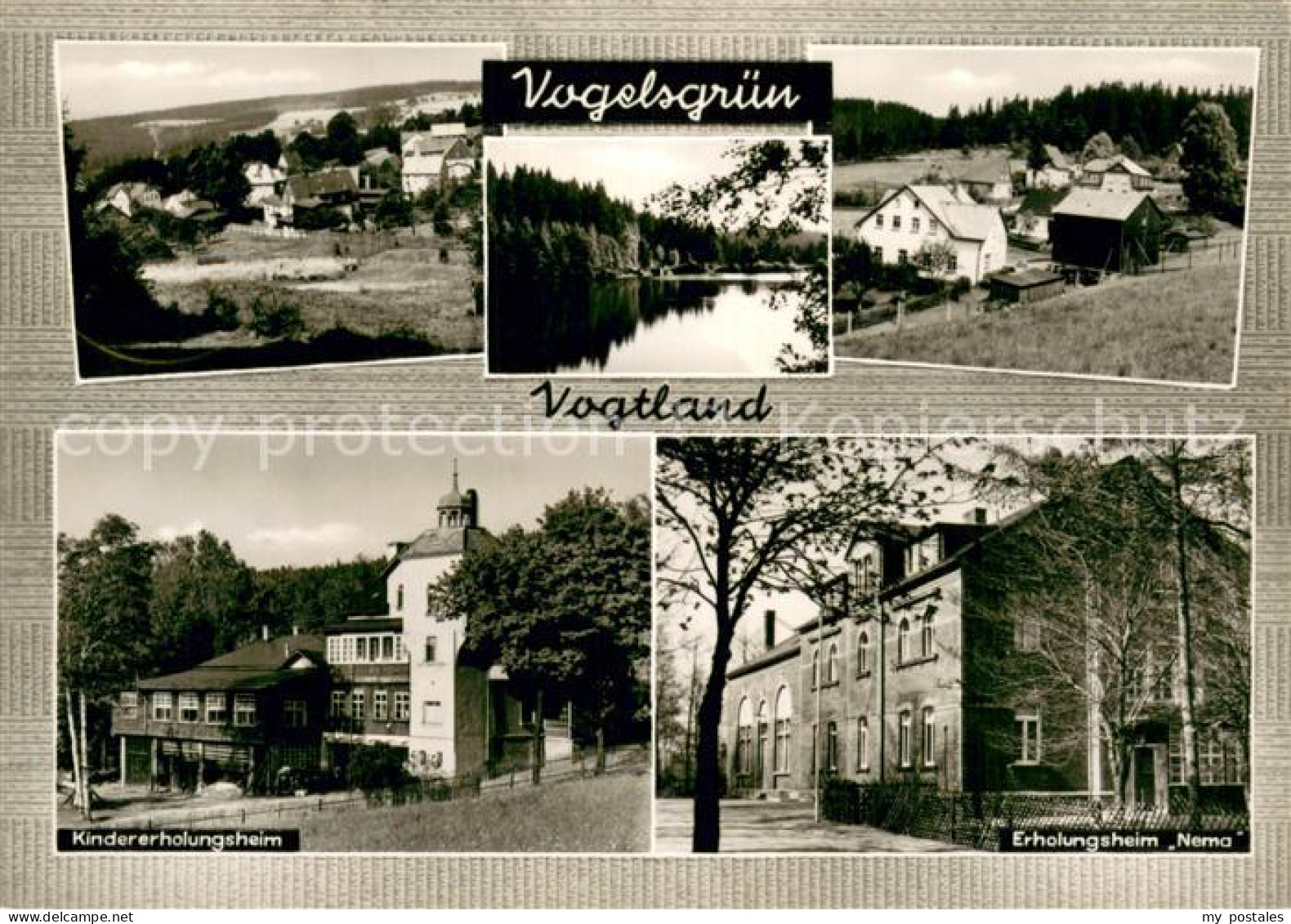 73753924 Vogelsgruen Panorama Kindererholungsheim Und Erholungsheim Nerna Vogels - Auerbach (Vogtland)