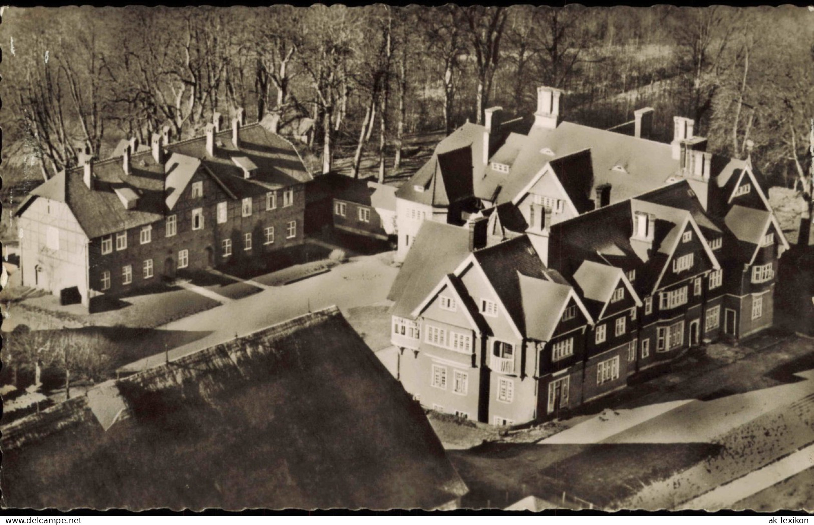 Luftbilder / Überflugkarte Gutshaus Nebengebäude BRD Westdeutschland 1961 - Non Classés