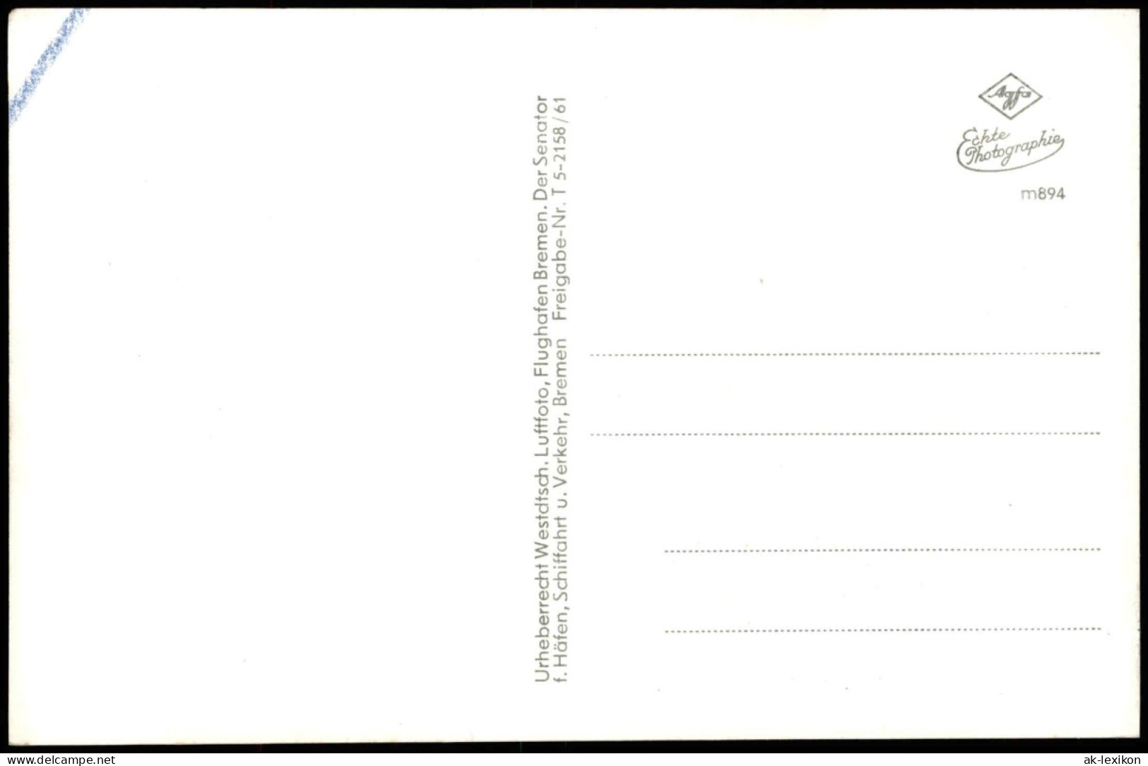 Ansichtskarte  Luftbilder / Überflugkarte Kirche 1961 - Unclassified