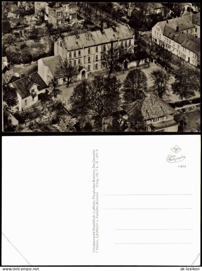 Ansichtskarte  Luftbilder / Überflugkarte Schule Straße 1960 - Ohne Zuordnung