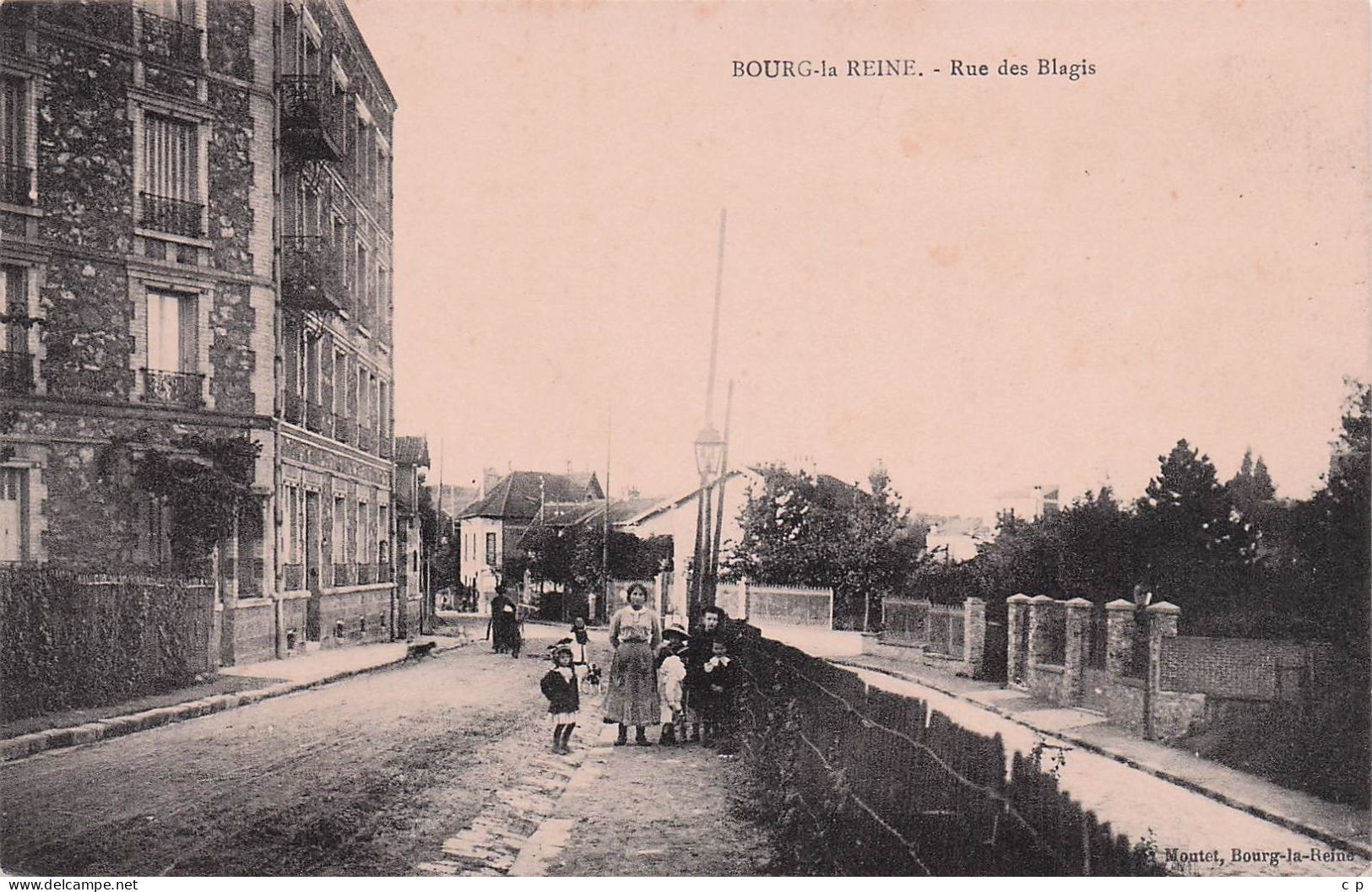 Bourg La Reine - Rue Des Blagis -  CPA °J - Bourg La Reine