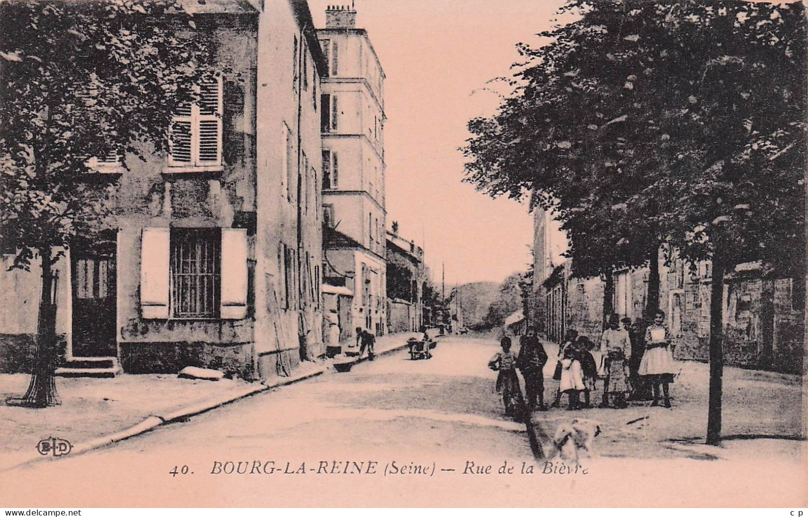 Bourg La Reine - Rue De La Bievre  -  CPA °J - Bourg La Reine