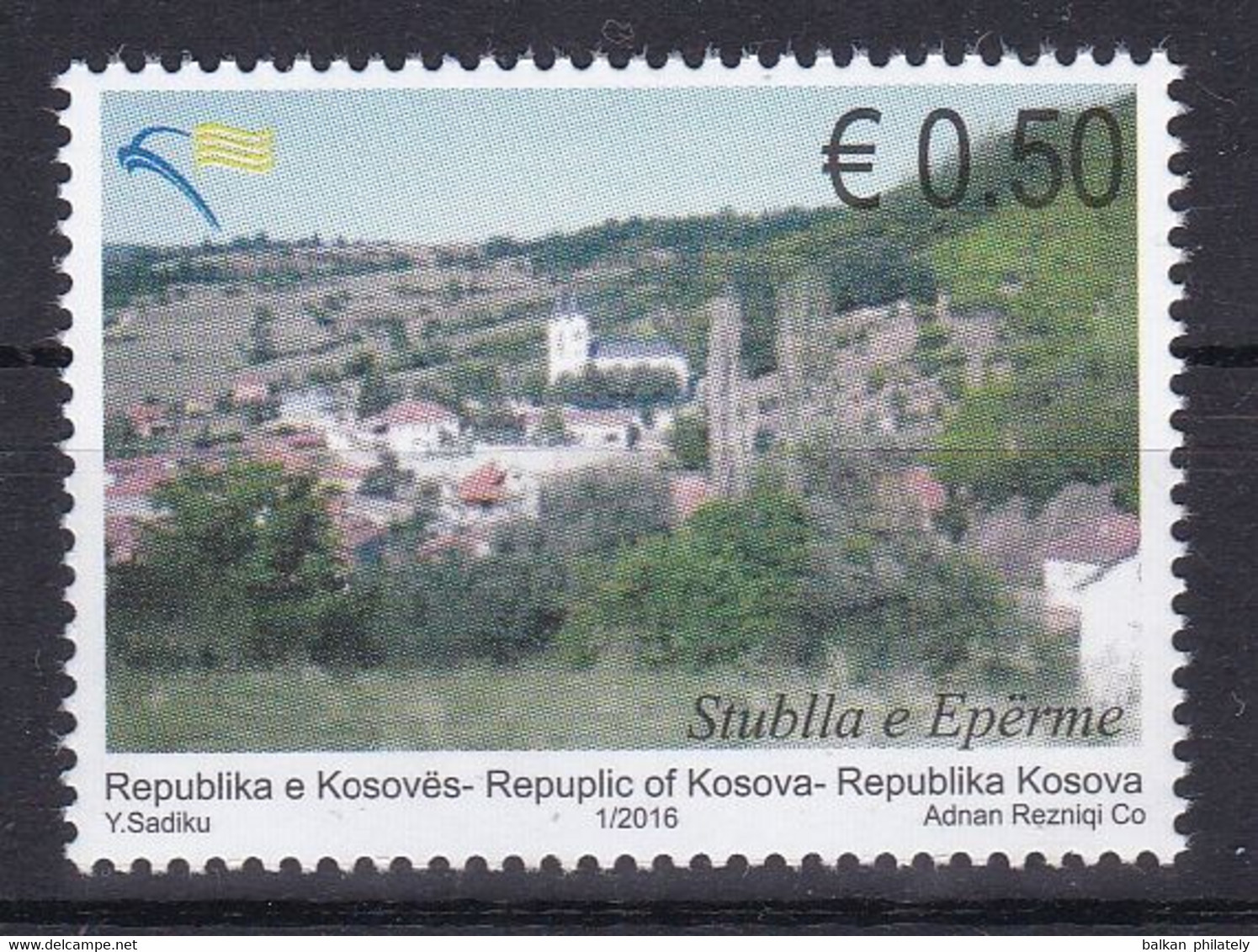 Kosovo 2016 Villages Definitive Stamp Reprint Mi.Nr.254 MNH - Kosovo