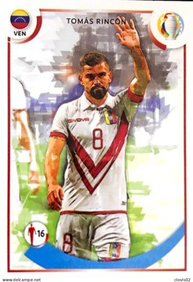 M09 Tomás Rincón - Venezuela - Panini CONMEBOL Copa América 2021 Sticker Vignette - Andere & Zonder Classificatie