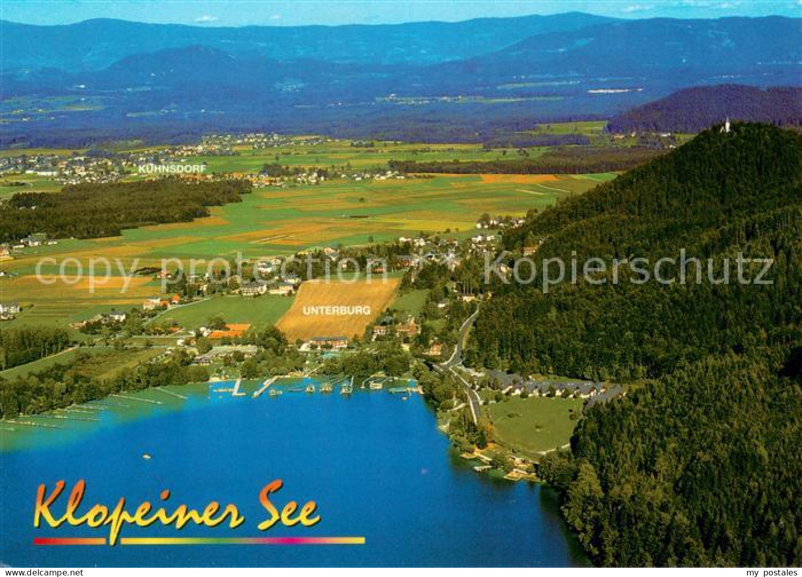 73753827 Klopeinersee Kaernten AT Fliegeraufnahme  - Altri & Non Classificati