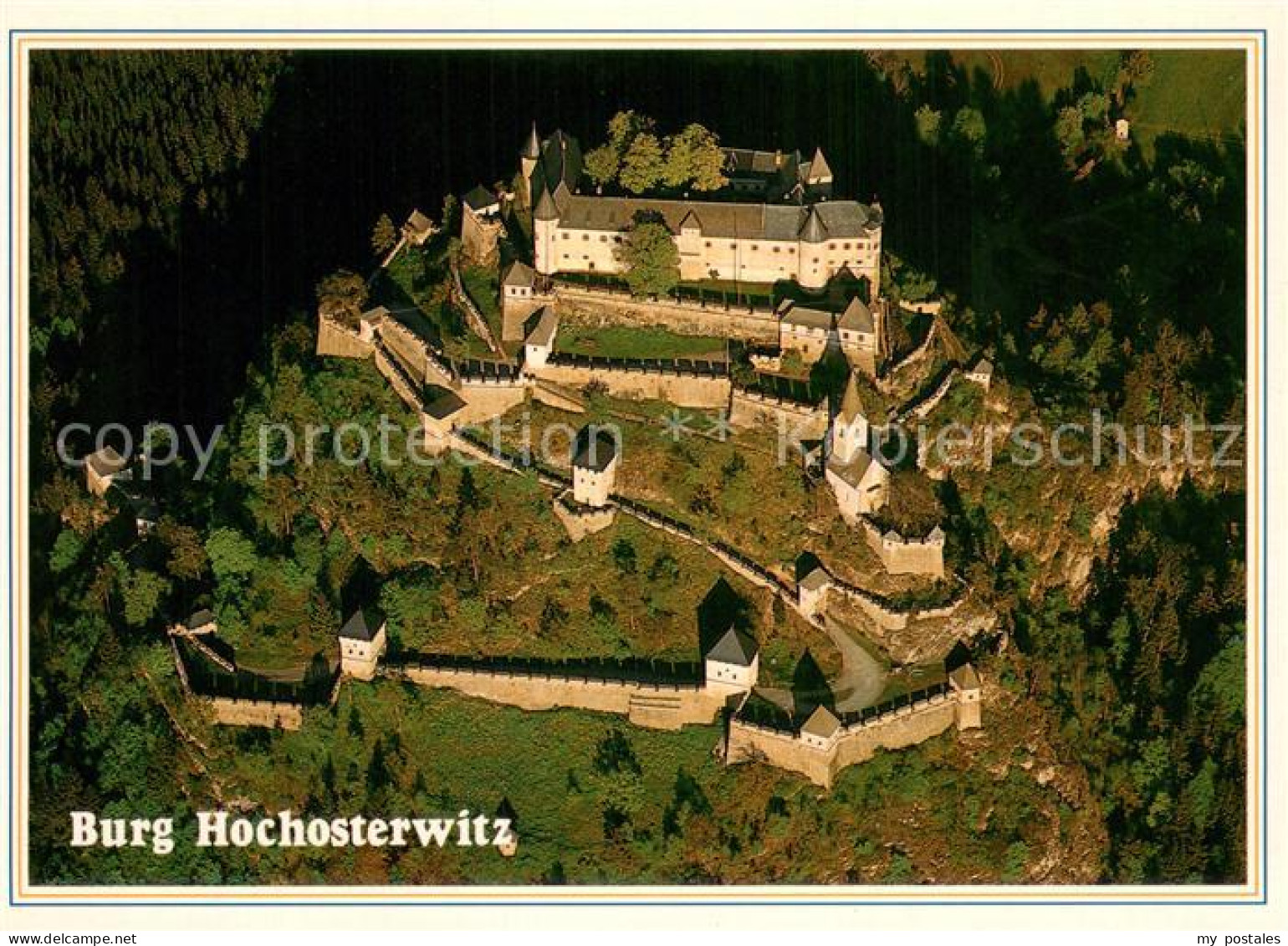 73753821 St Georgen Lavanttal Burg Hochosterwitz Aufgang Durch 14 Burgtore Flieg - Altri & Non Classificati