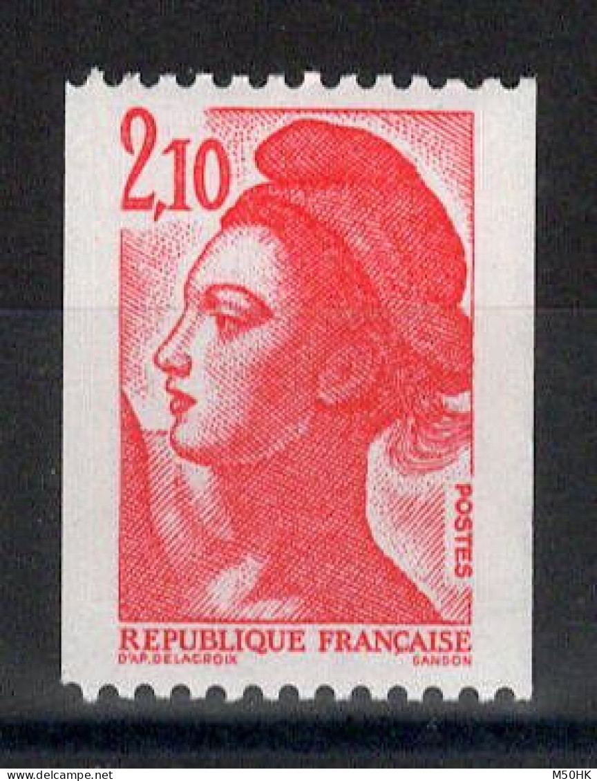 Numéro Rouge , Gomme Brillante - YV 2322c N** MNH Luxe , Pas Courant - Nuovi