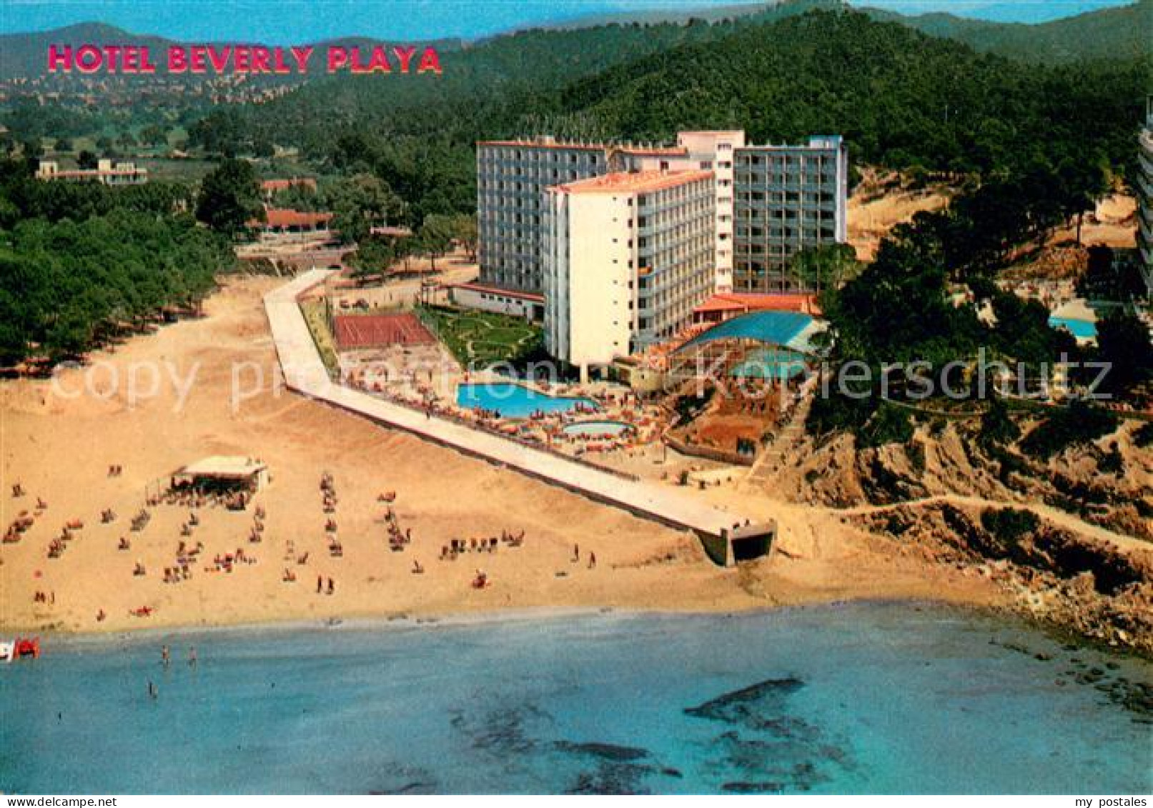 73753799 Paguera Mallorca Islas Baleares ES Hotel Beverly Playa Fliegeraufnahme  - Autres & Non Classés