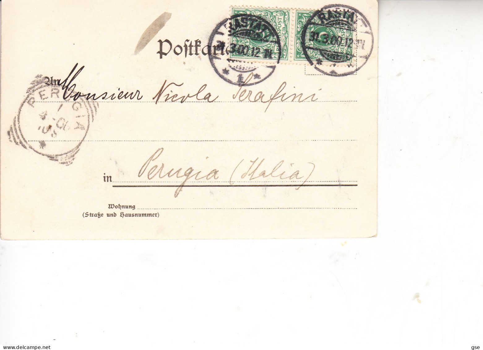 GERMANIA  1900 -  Gruss Aus Rastatt - Autres & Non Classés