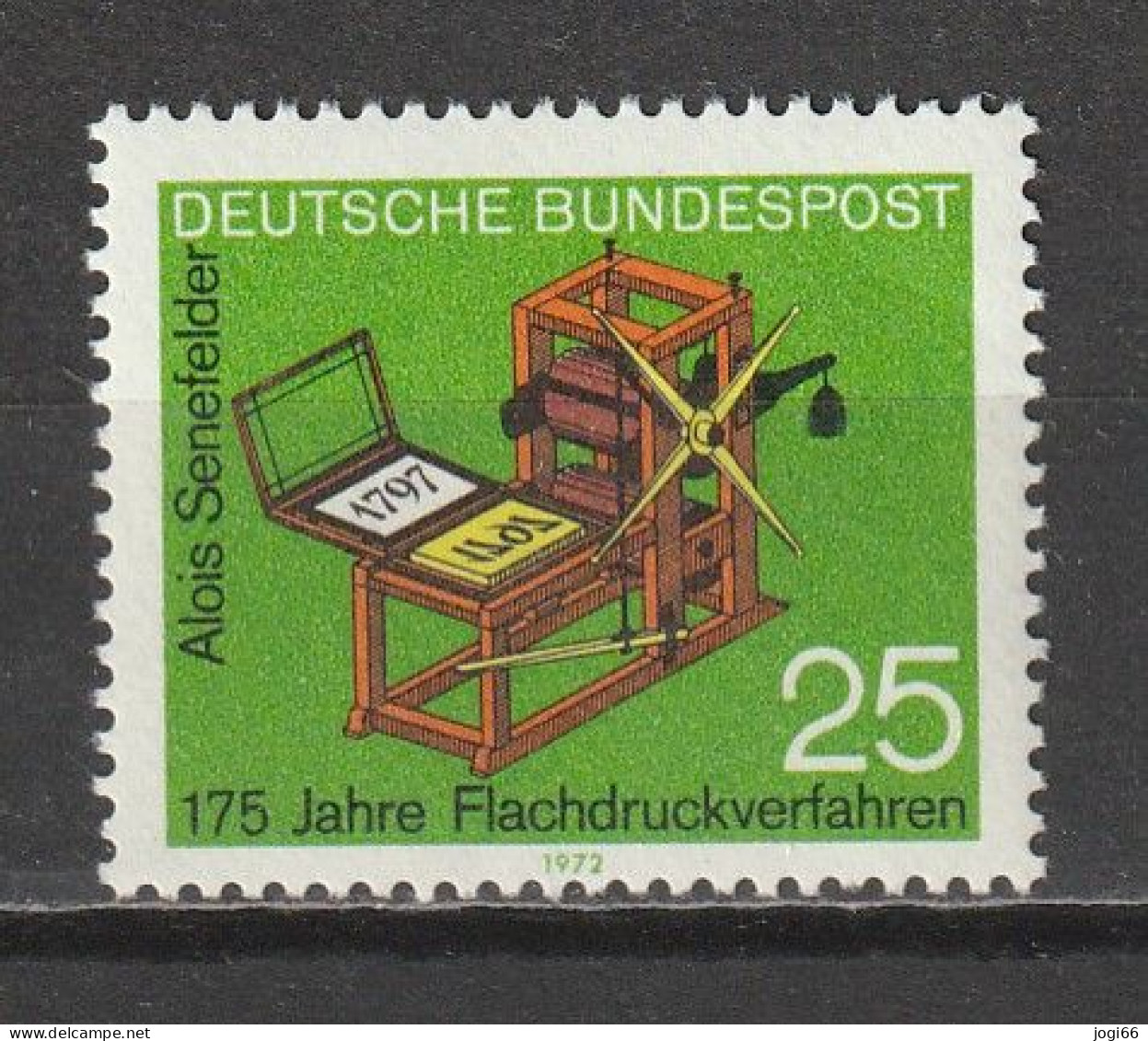 Bund Michel 715 Flachdruckverfahren ** - Unused Stamps