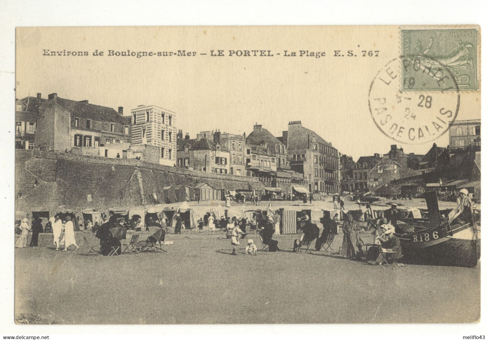 62/ CPA A - Le Portel - La Plage - Le Portel