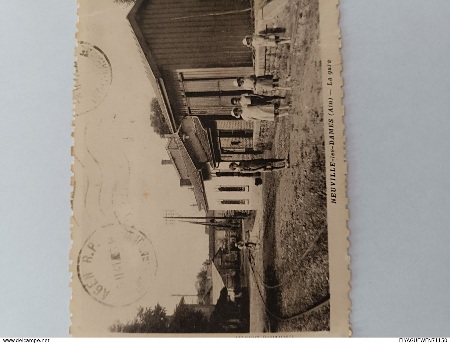 NEUVILLE LES DAMES La Gare 1941 - Châtillon-sur-Chalaronne