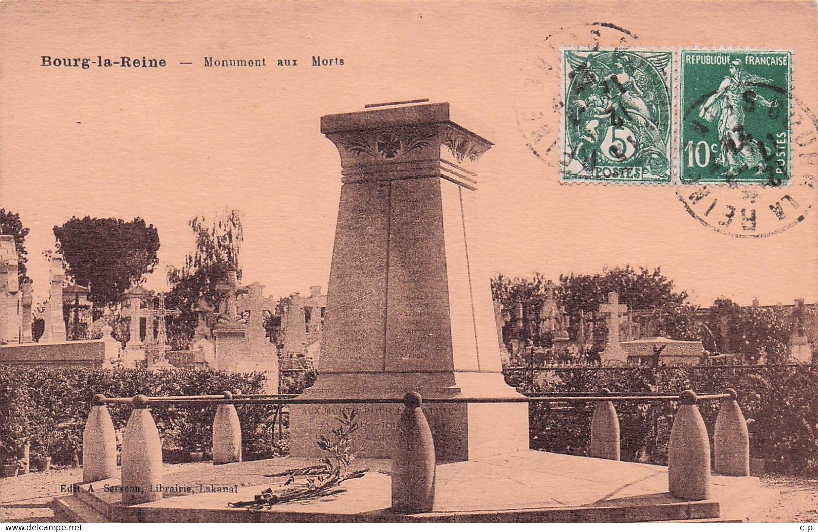 Bourg La Reine - Monument Aux Morts  -  CPA °J - Bourg La Reine