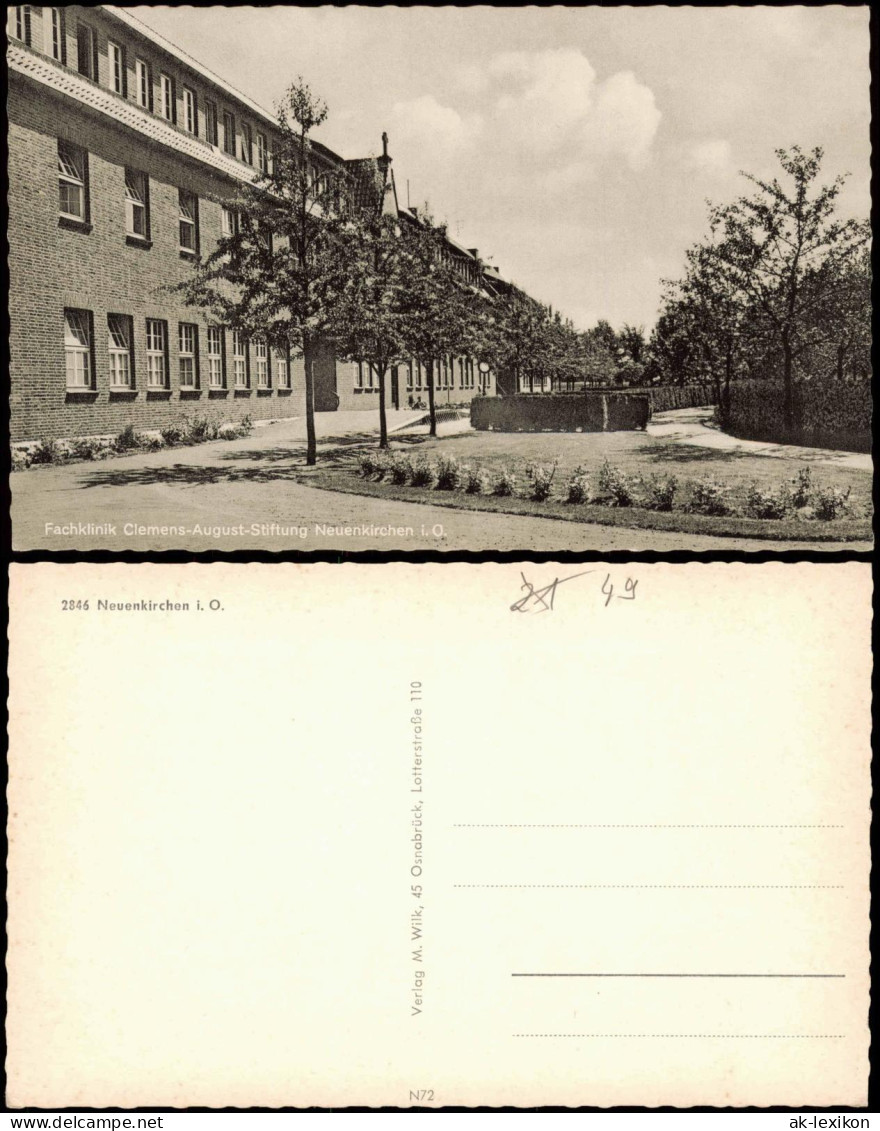 Neuenkirchen (Lüneburger Heide) Fachklinik Clemens-August-Stiftung 1961 - Other & Unclassified