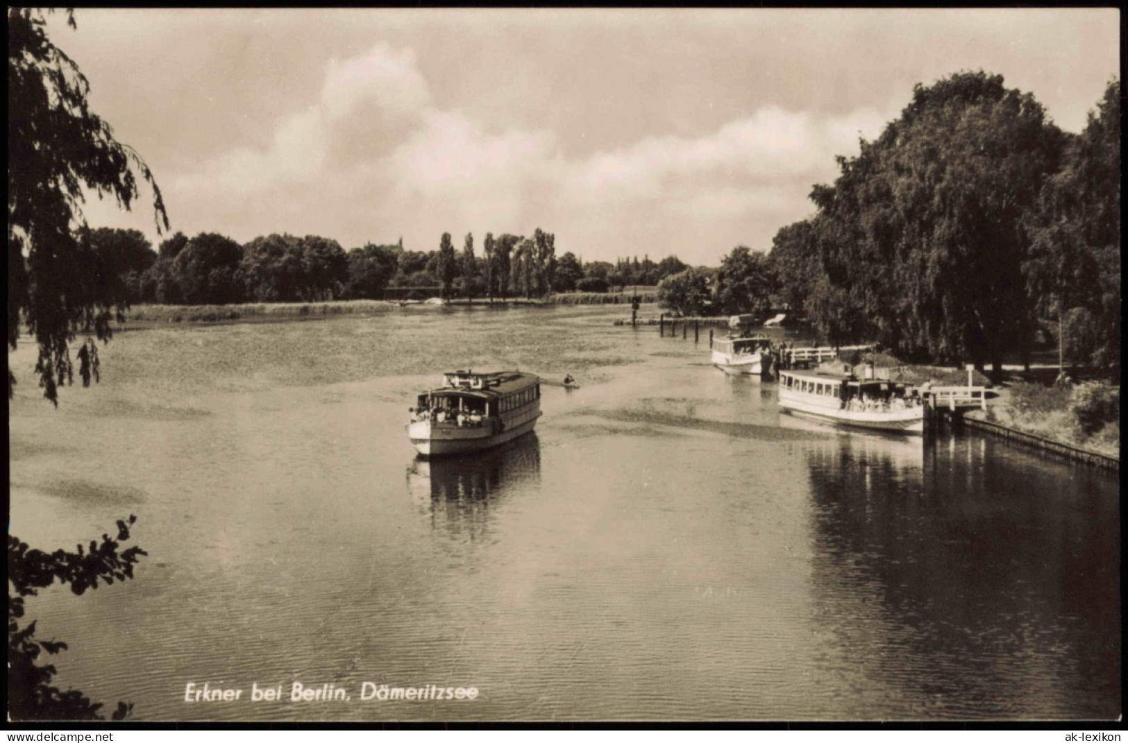 Ansichtskarte Woltersdorf Erkner Bei Berlin, Dämeritzsee Schiffe 1961 - Woltersdorf