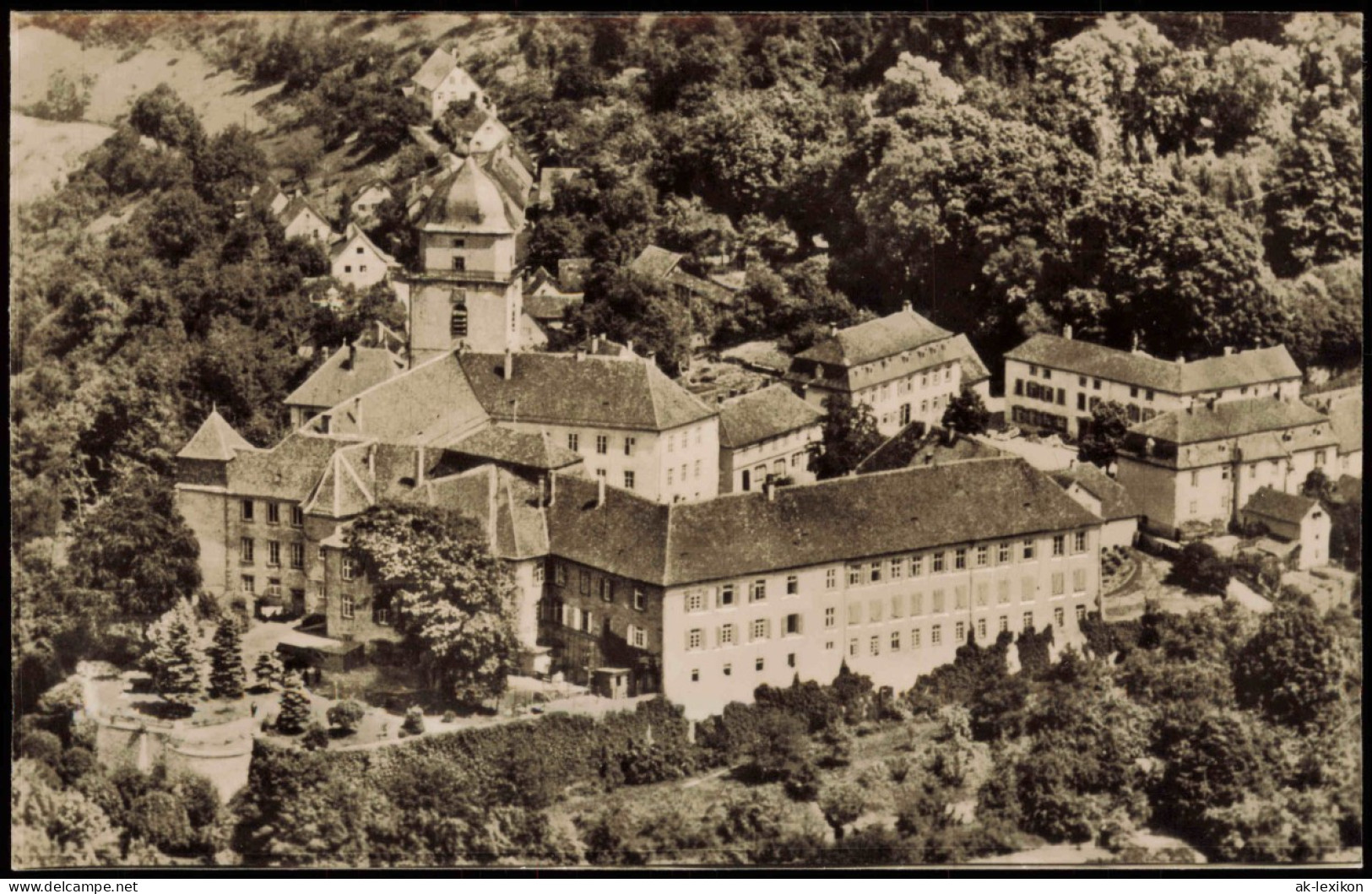 Ansichtskarte  Luftbilder / Überflugkarten BRD Westdeutschland Schloß 1961 - Ohne Zuordnung