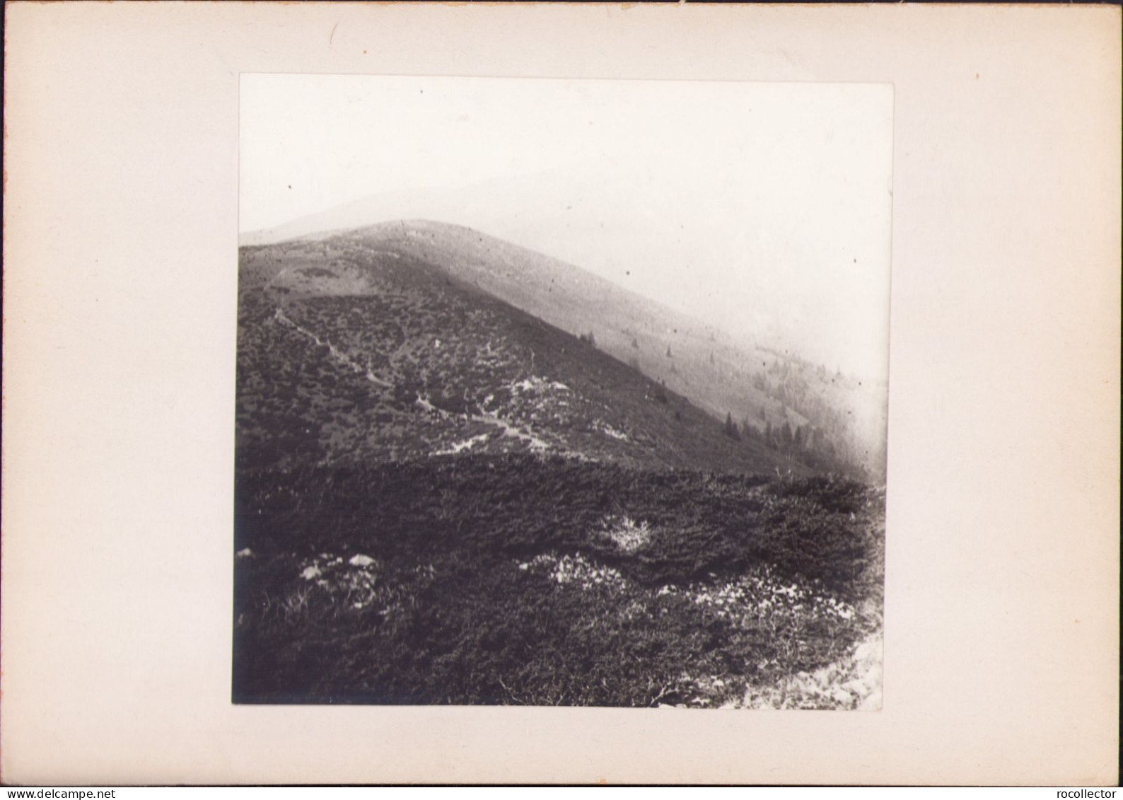 De La Vârful Poienei Spre Sud, Fotografie De Emmanuel De Martonne, 1921 G120N\ - Lieux