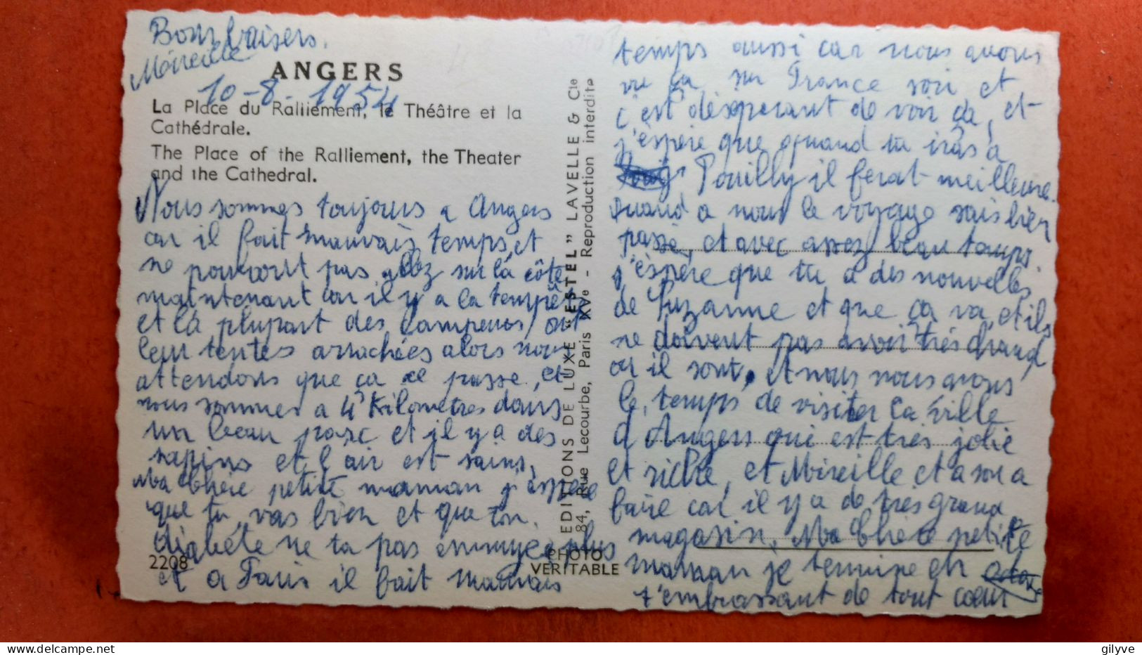 CPSM (49) Angers. La Place Du Ralliement. Bus. Automobiles. Animation (7A.n°197) - Angers