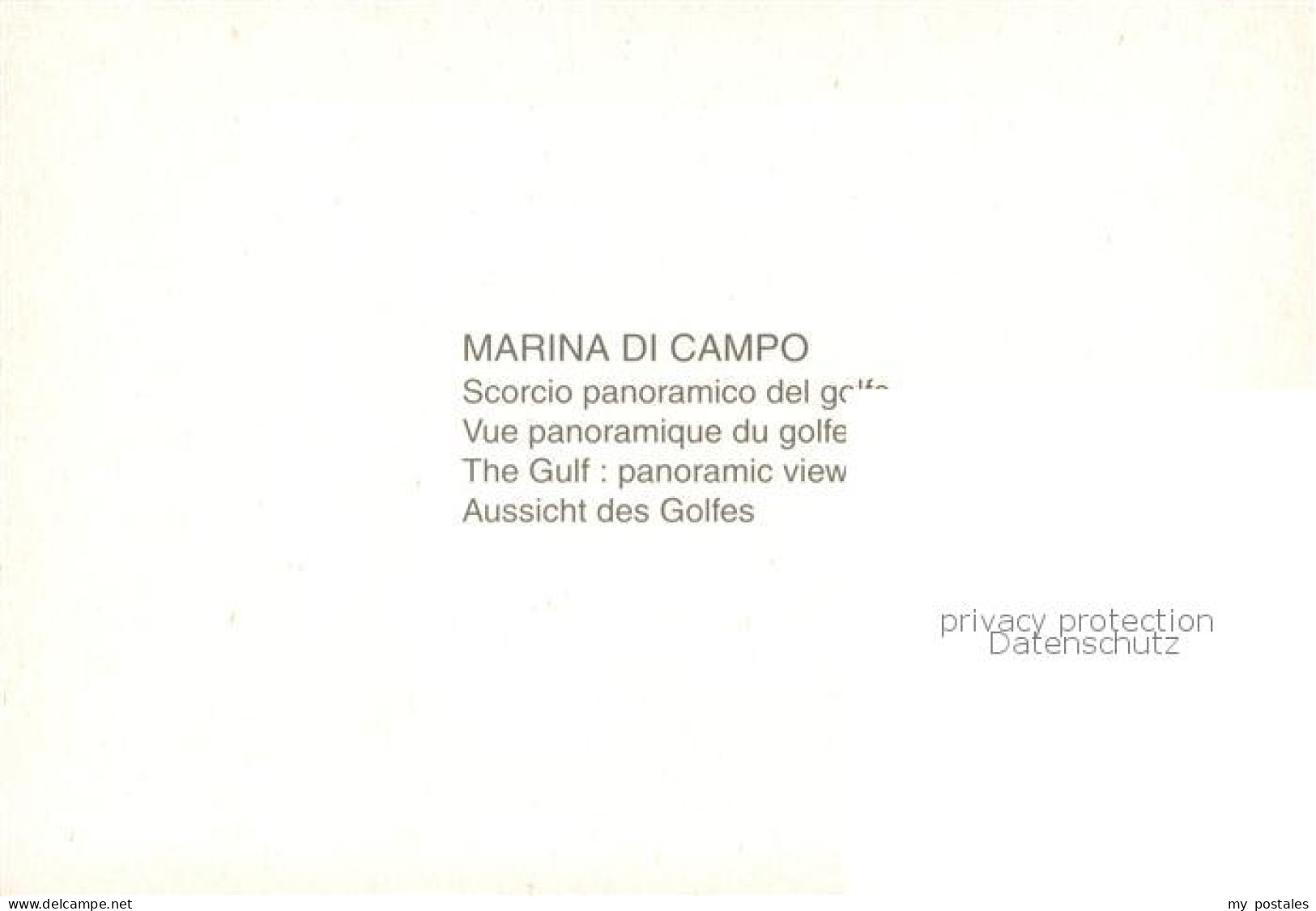 73753751 Marina Di Campo Fliegeraufnahme Mit Golf Marina Di Campo - Sonstige & Ohne Zuordnung