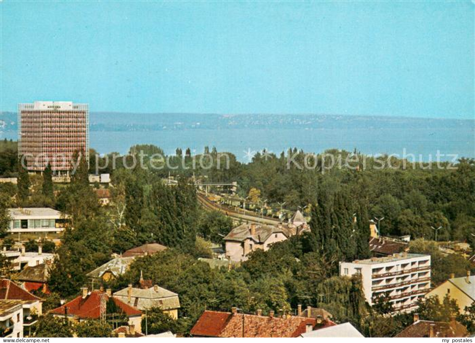 73753736 Balatonalmadi HU Fliegeraufnahme  - Ungheria