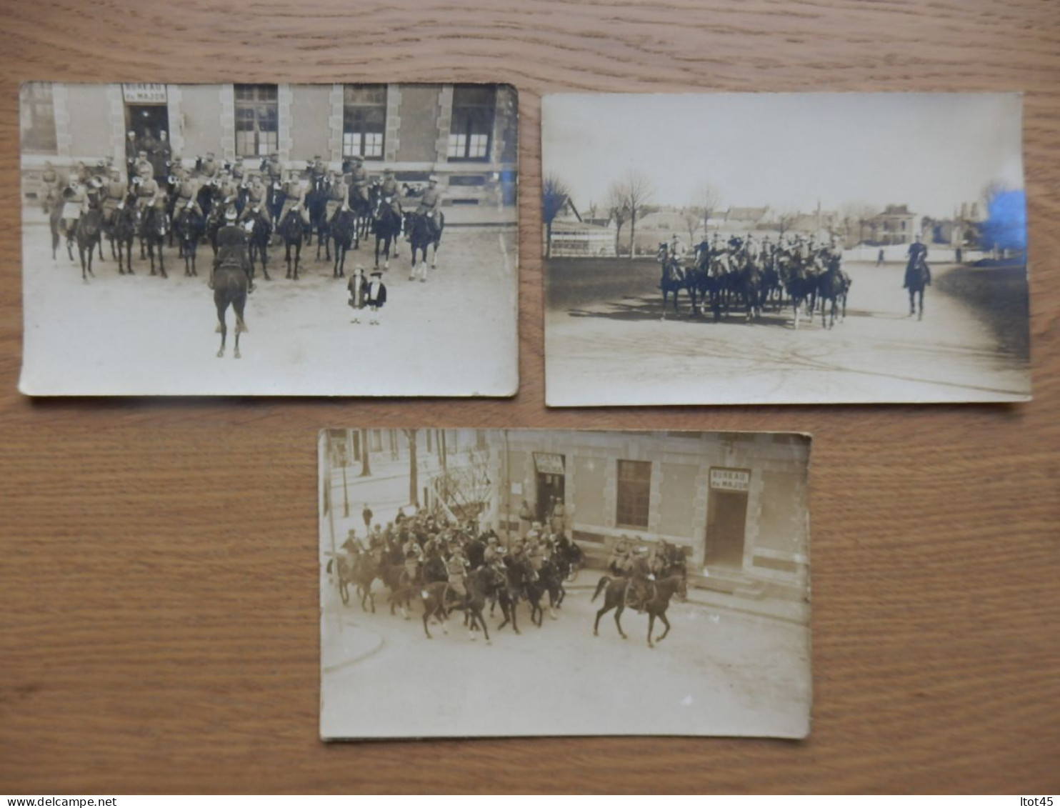 LOT DE 4 CPA PHOTO REGIMENT 8 A DEFINIR - Regiments