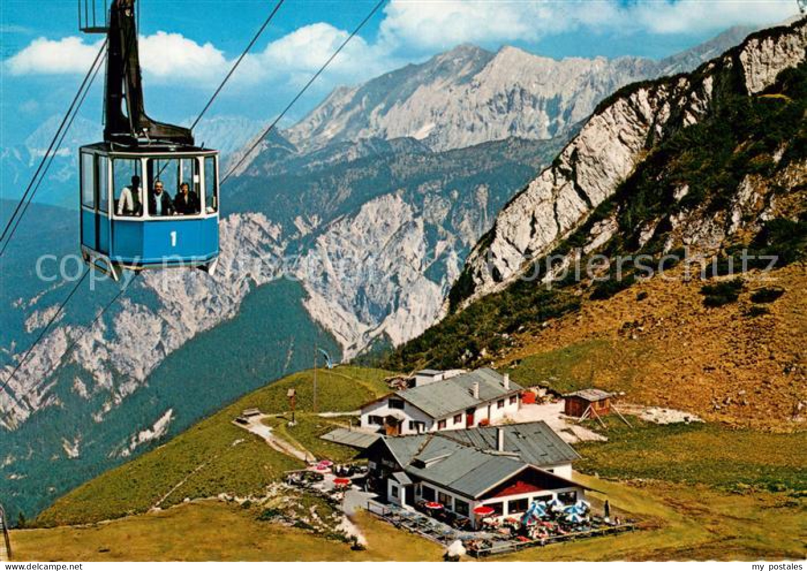 73753697 Hochalm 1705m Wettersteingebirge AT Mit Karwendel Seilbahn Hochalm Oste - Oberstdorf