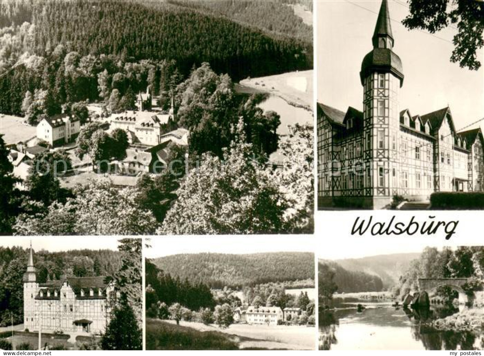 73753678 Walsburg FDGB Erholungsheim Marx Engels Panorama Schloss  Walsburg - Ziegenrück