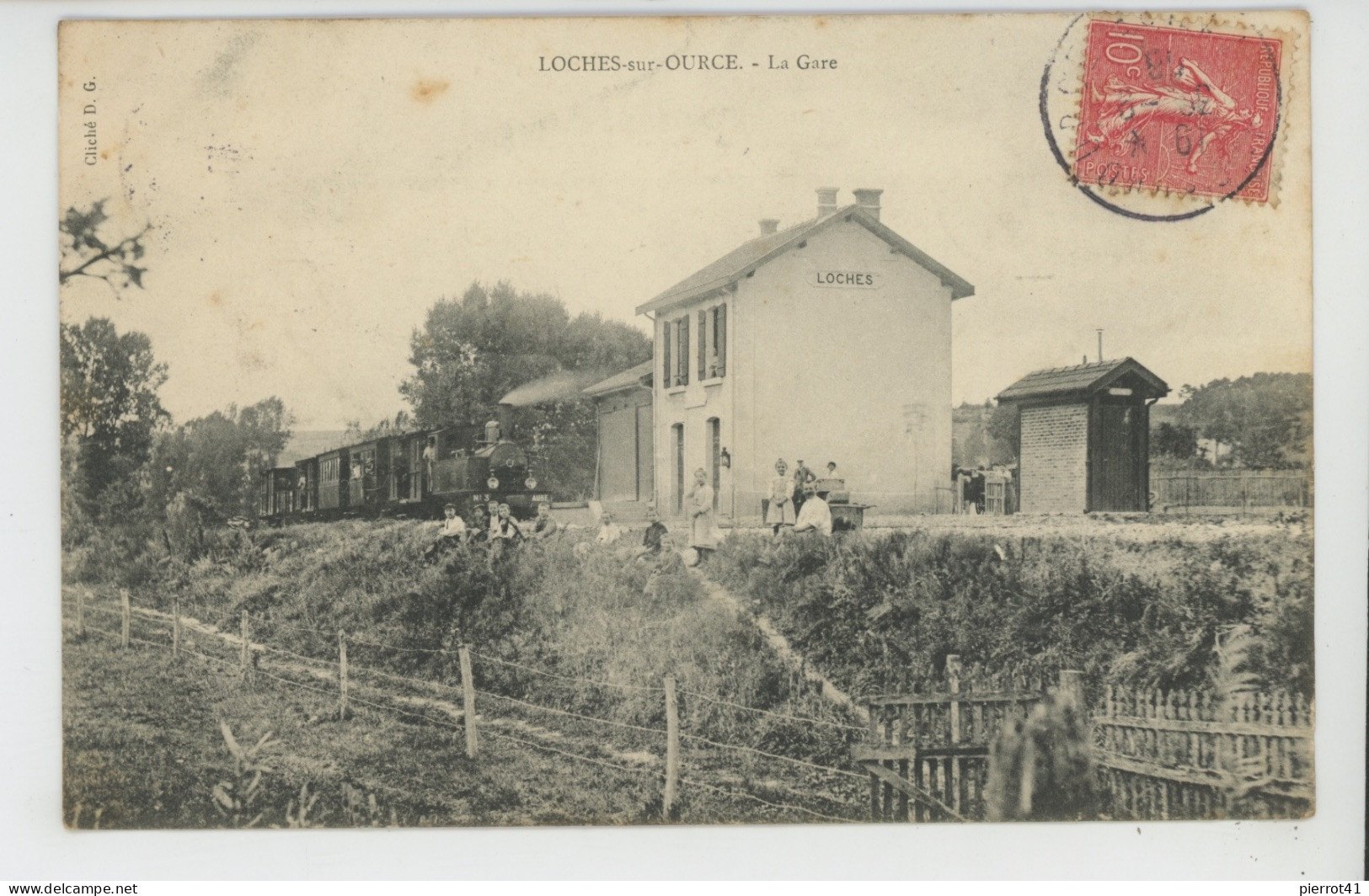 LOCHES SUR OURCE - La Gare - Other & Unclassified