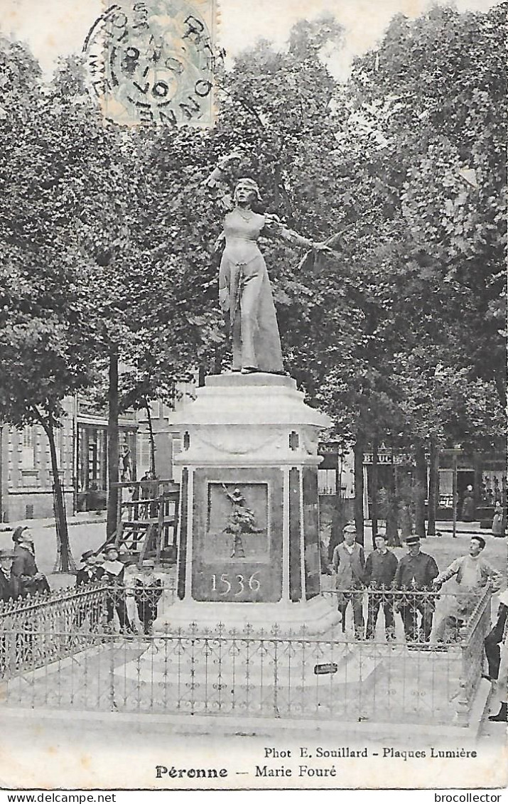 PERONNE ( 80 ) -  Marie Fouré - Peronne