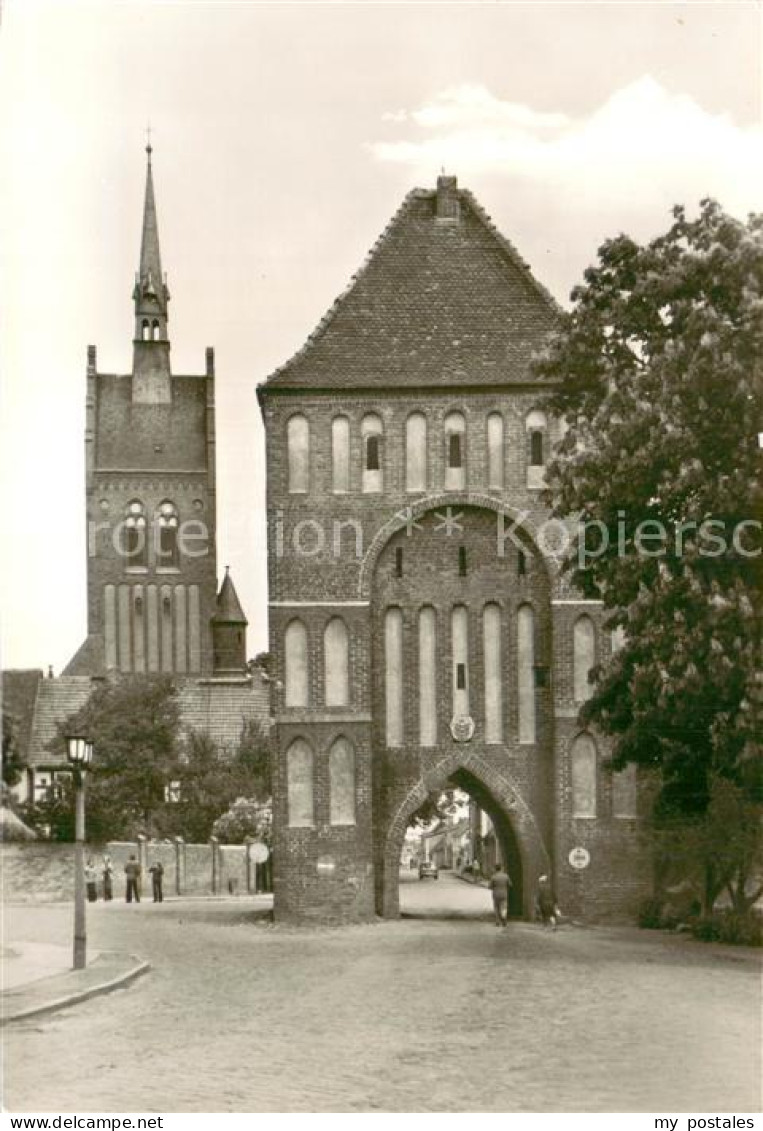 73753667 Usedom Anklamer Torturm Und Stadtkirchturm Usedom - Usedom