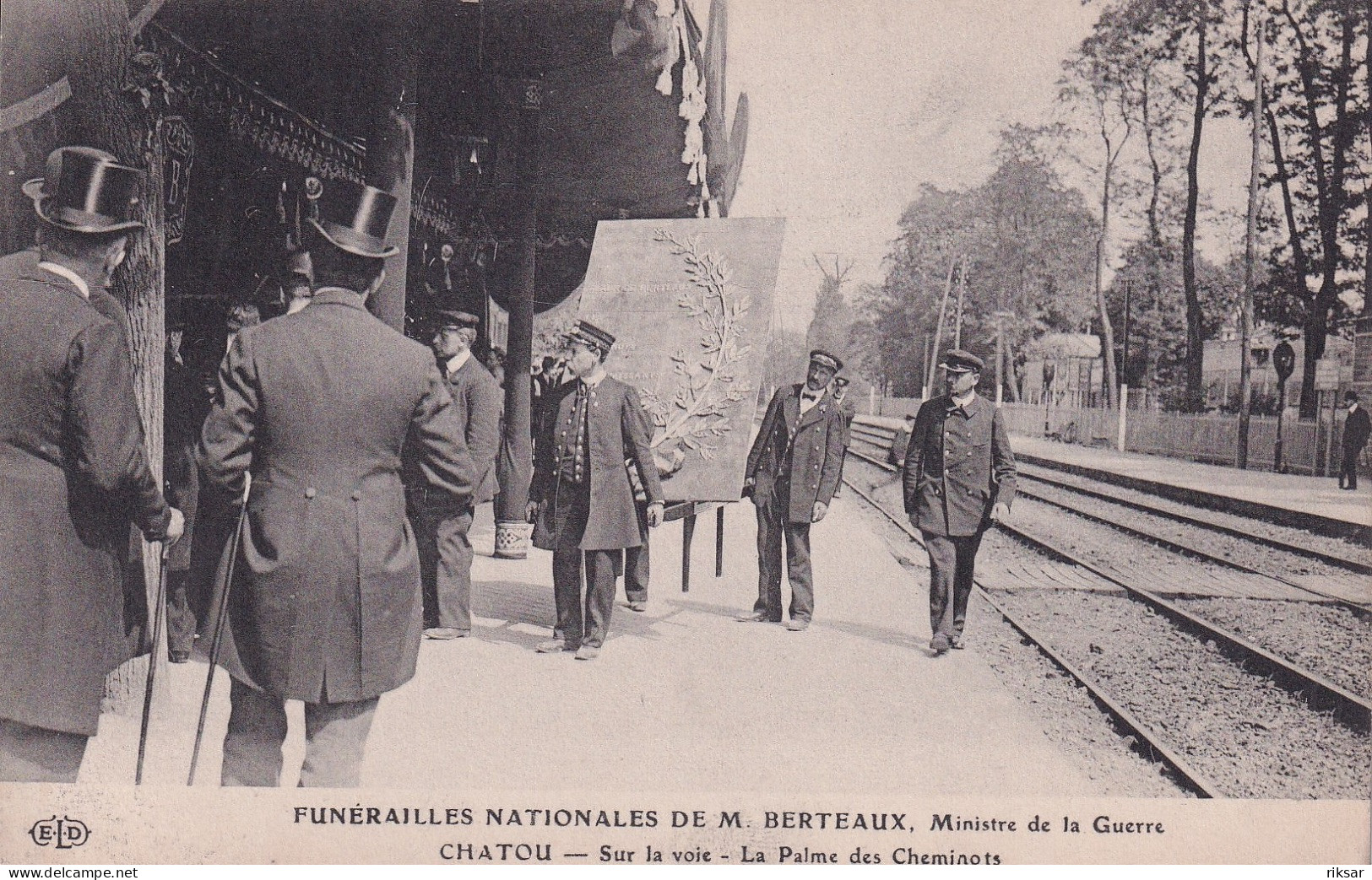 CHATOU(FUNERAILLES DE BERTEAUX) - Chatou