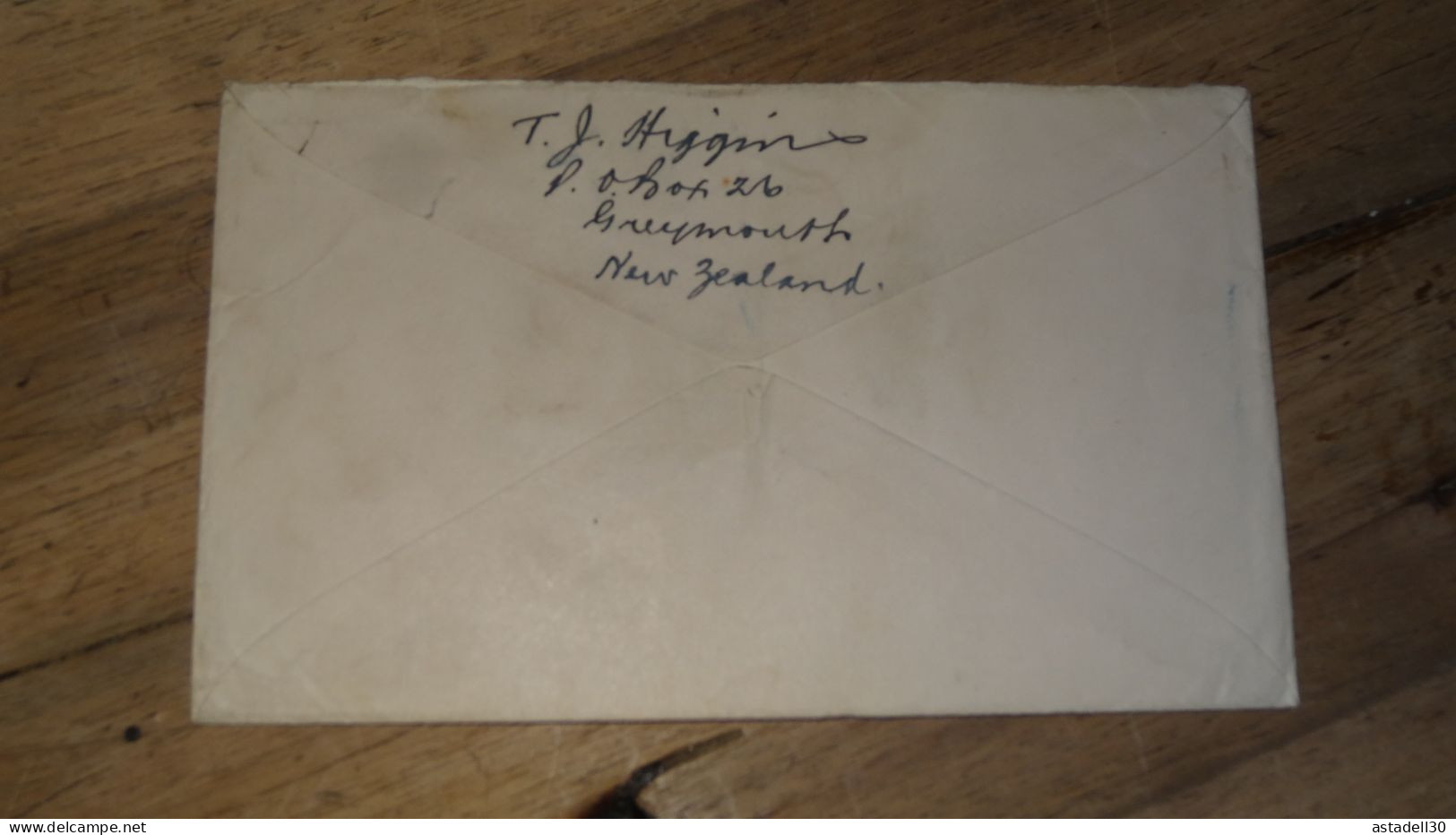 Enveloppe NEW ZEALAND, Greymouth - 1950   ......... Boite1 ...... 240424-65 - Lettres & Documents